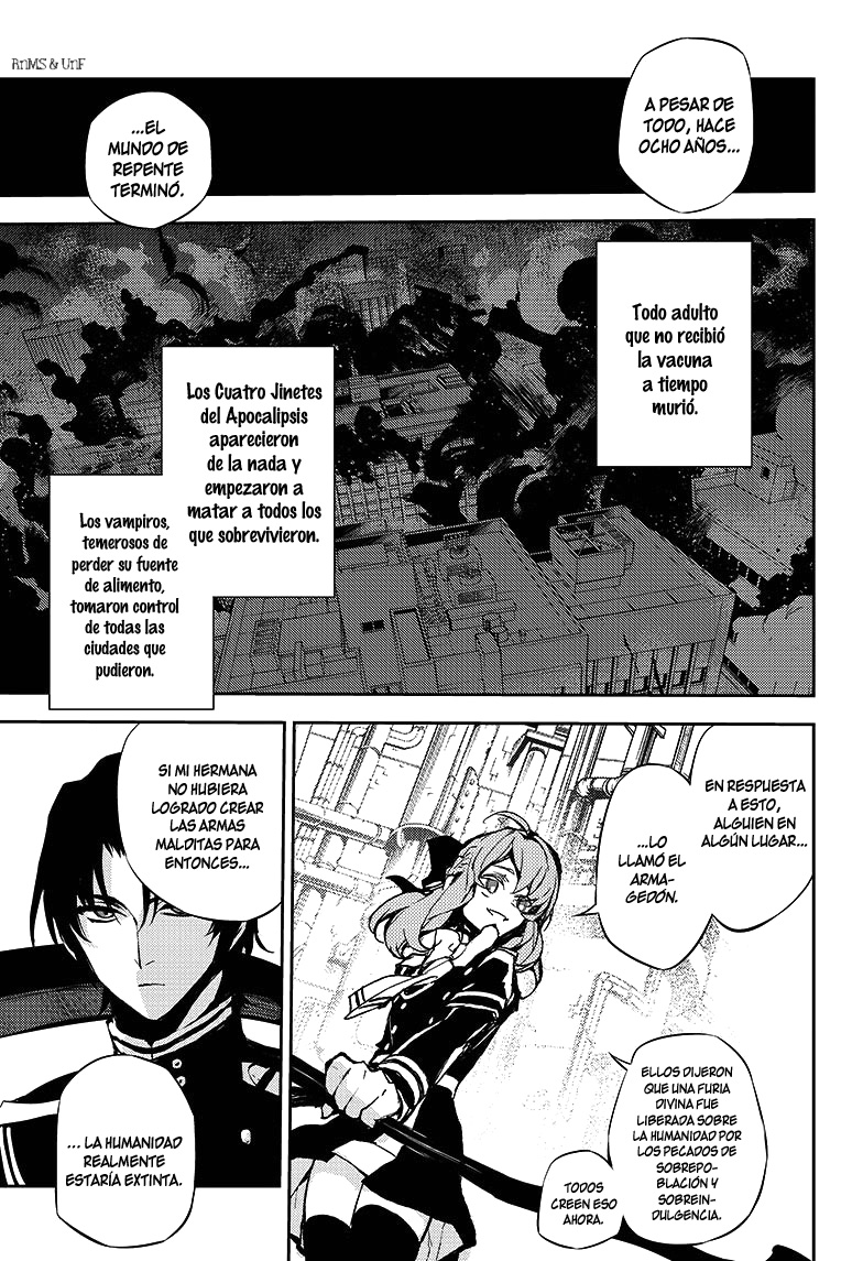 Read Owari no Seraph ES Manga Online