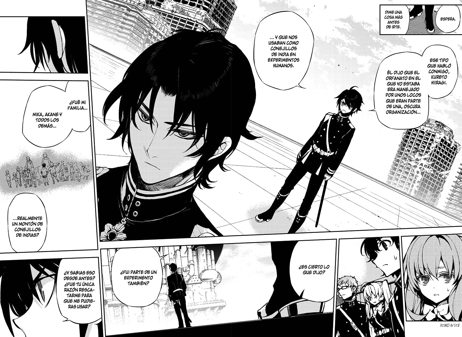 Read Owari no Seraph ES Manga Online