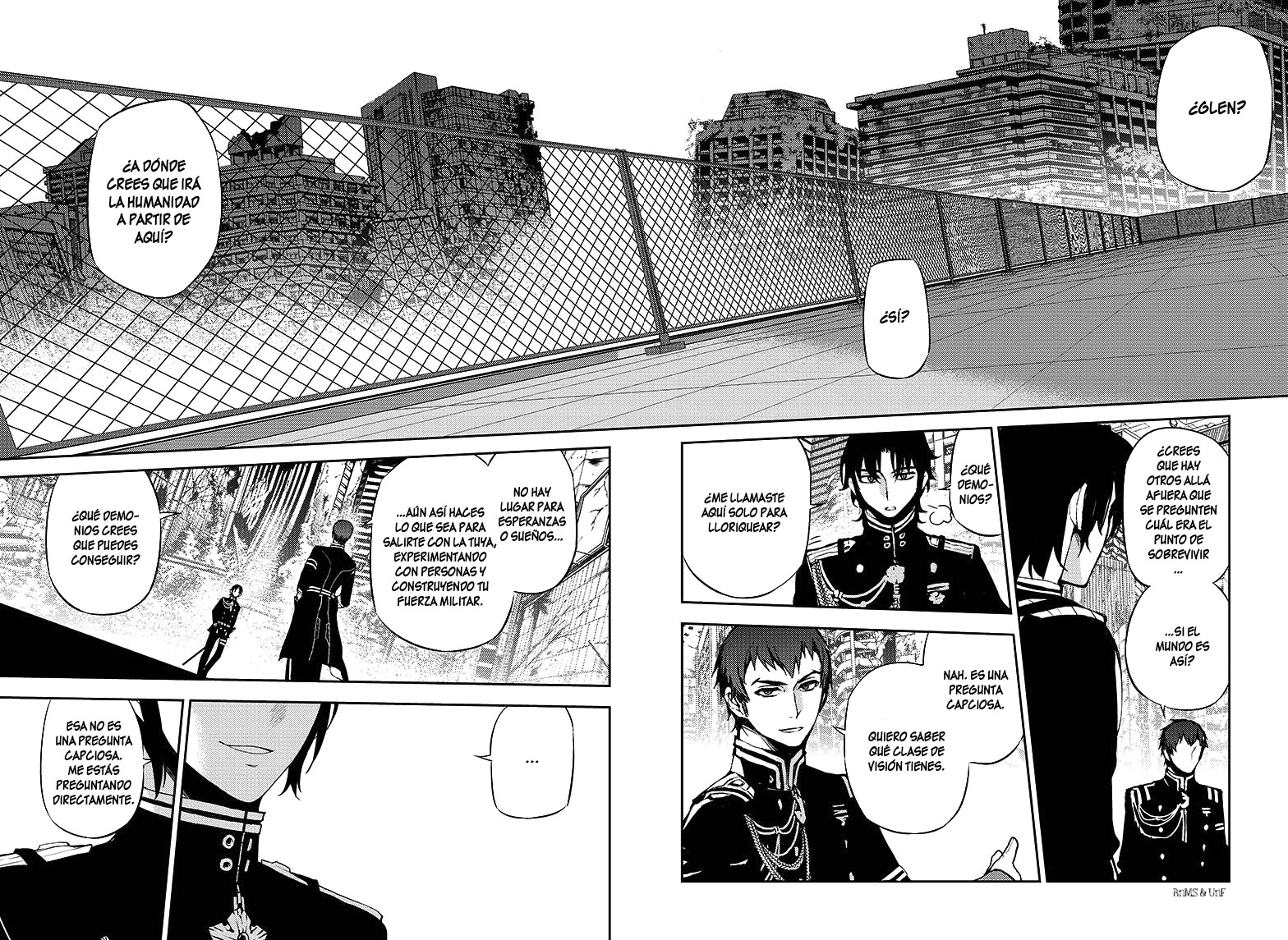 Read Owari no Seraph ES Manga Online
