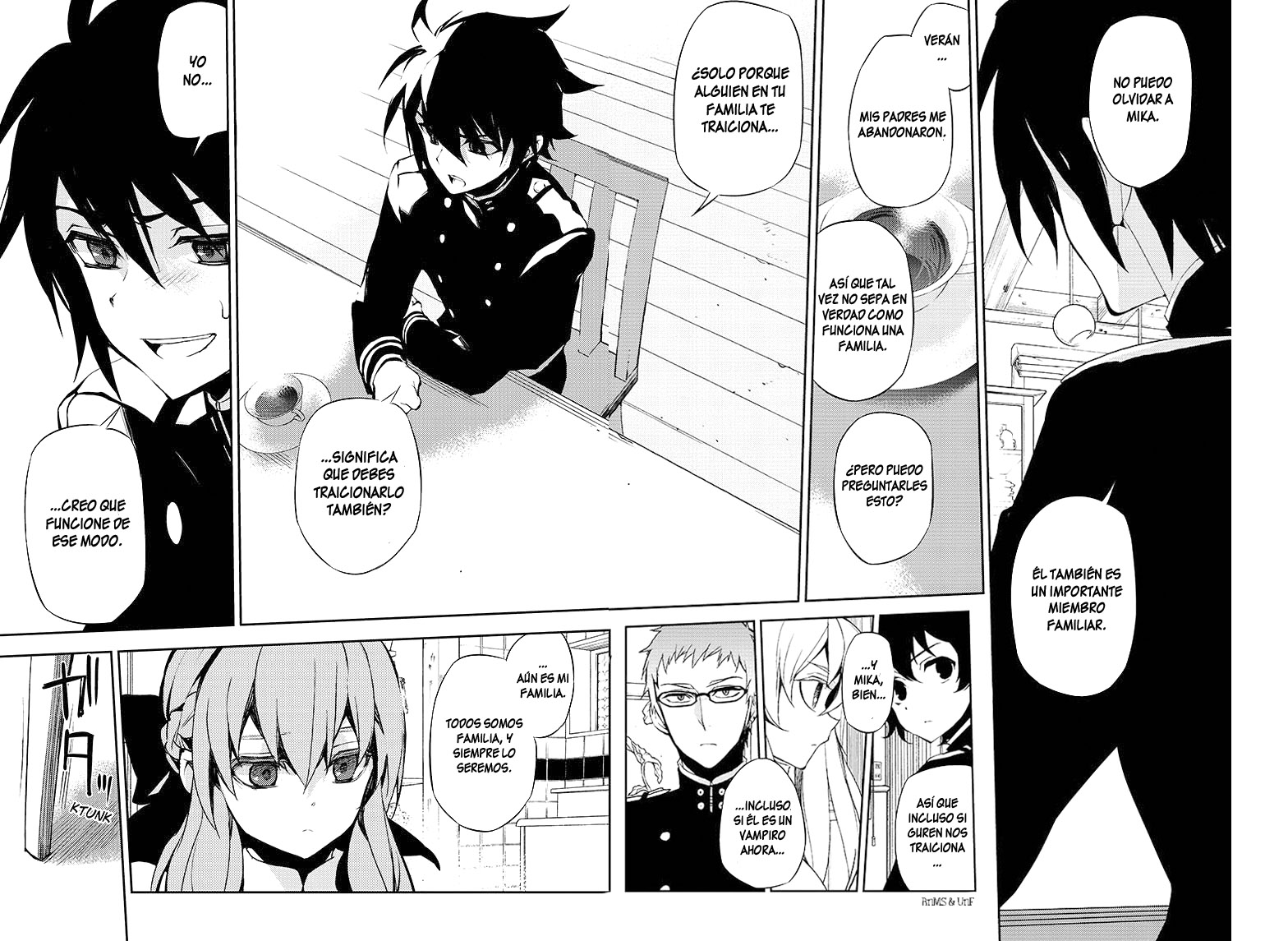 Read Owari no Seraph ES Manga Online