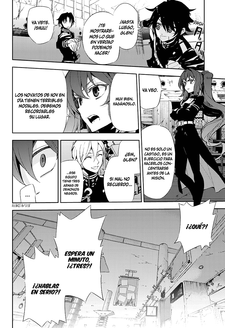 Read Owari no Seraph ES Manga Online