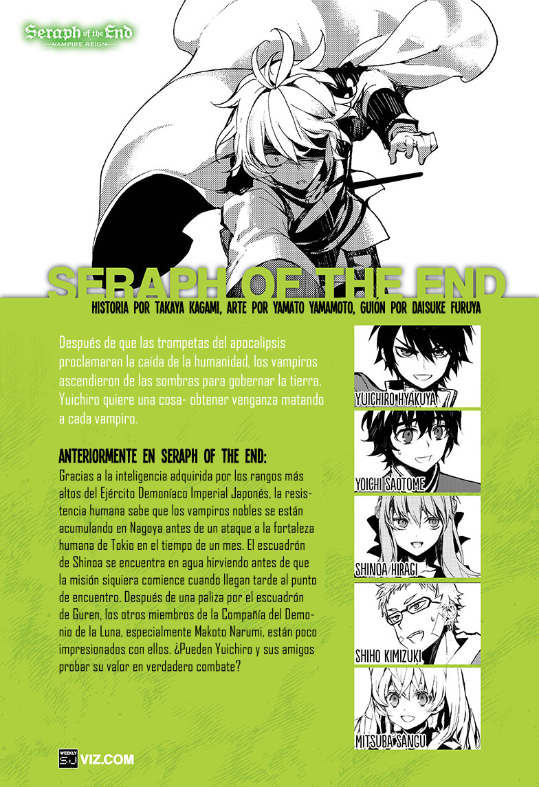 Read Owari no Seraph ES Manga Online