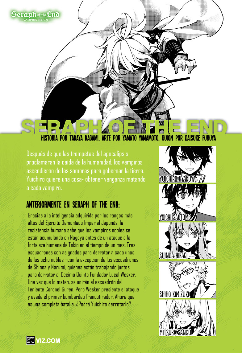 Read Owari no Seraph ES Manga Online