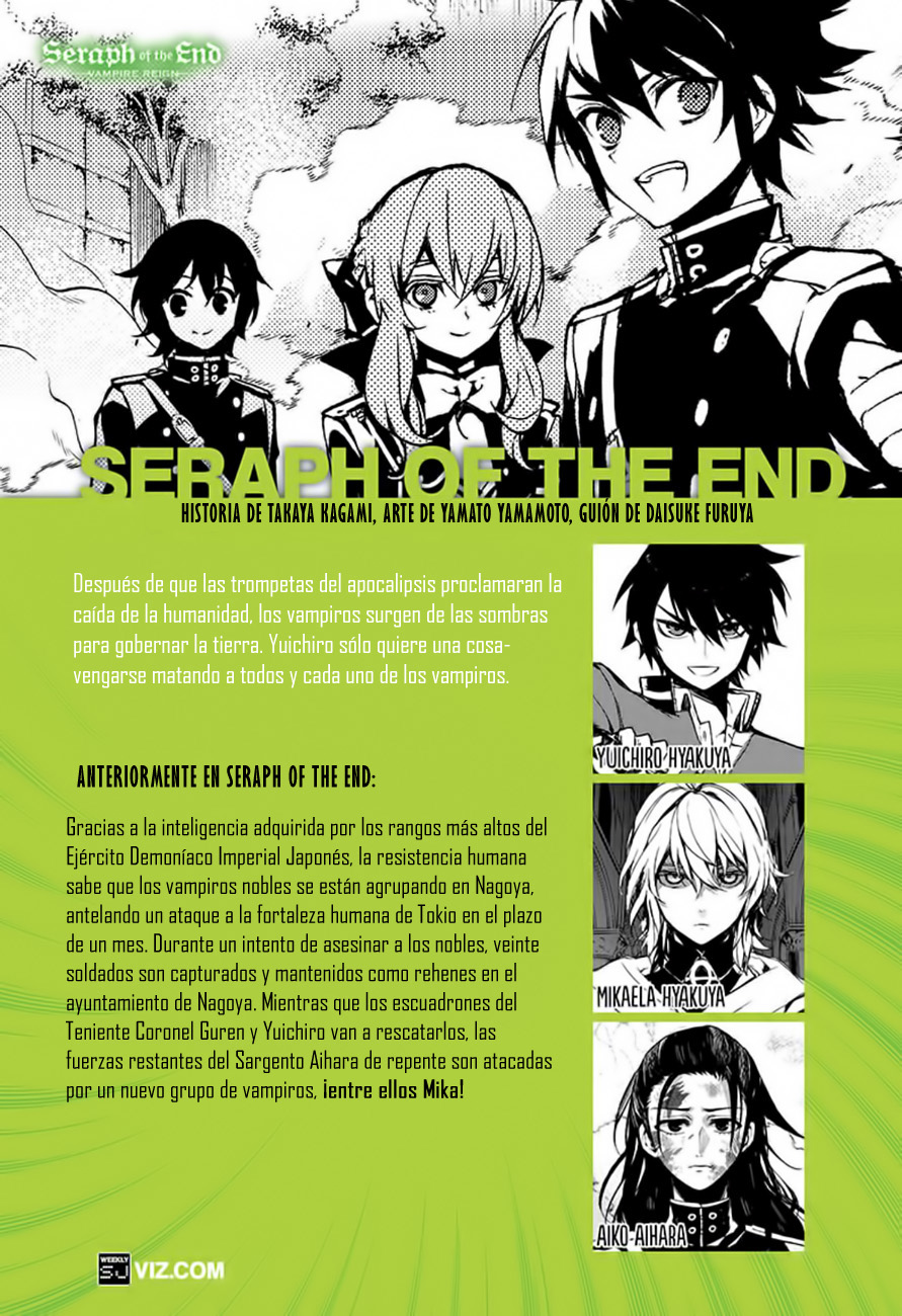 Read Owari no Seraph ES Manga Online
