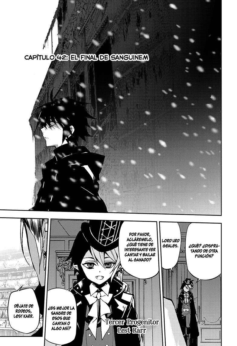 Read Owari no Seraph ES Manga Online