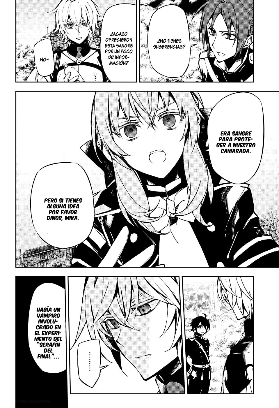 Read Owari no Seraph ES Manga Online