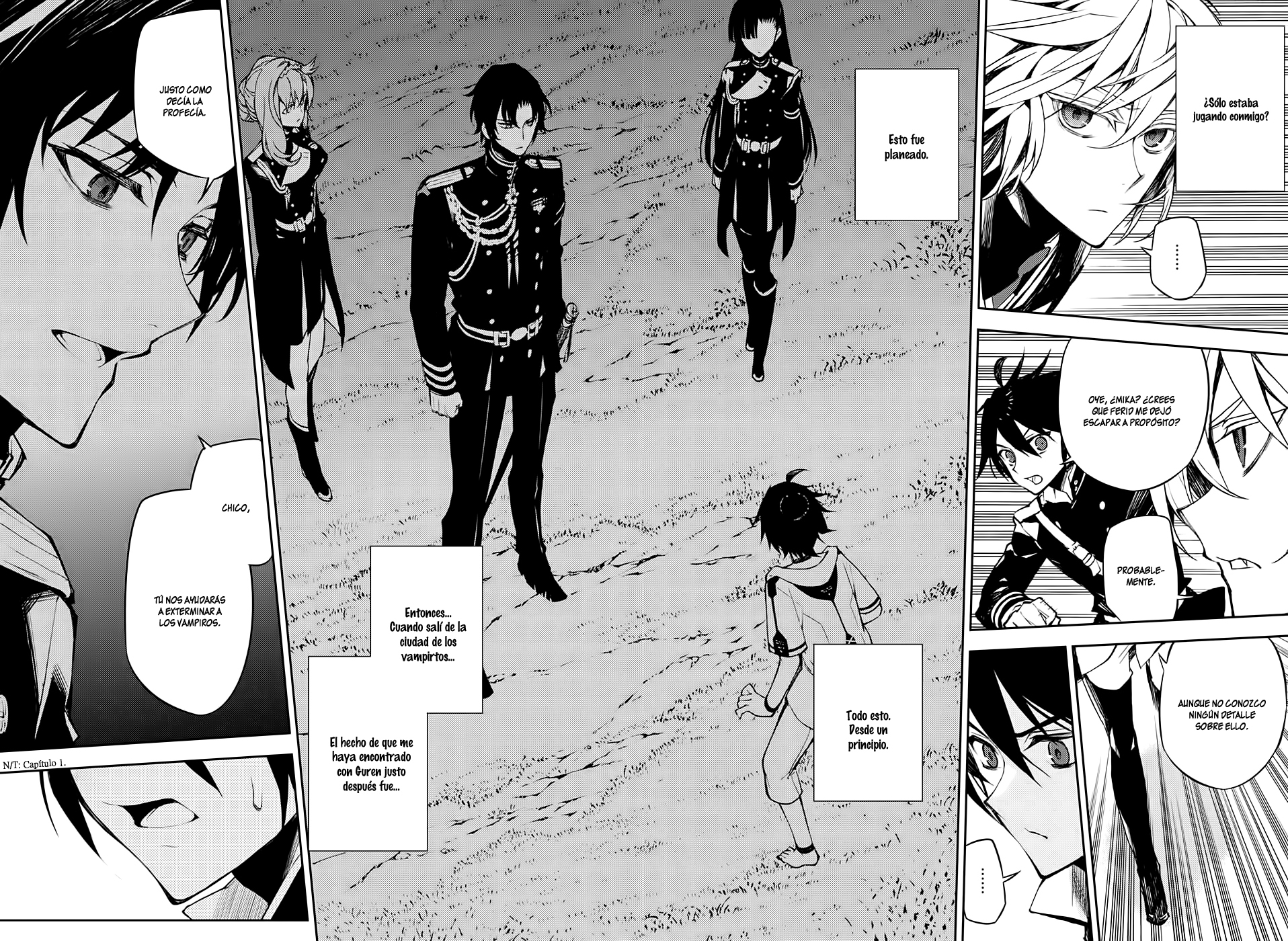 Read Owari no Seraph ES Manga Online