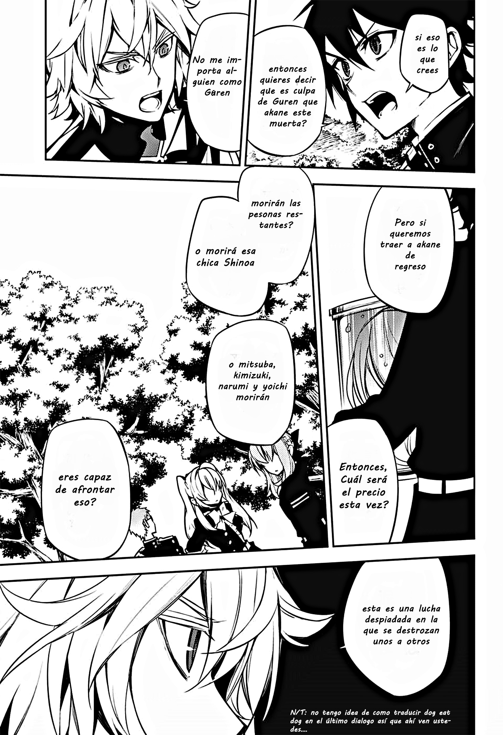 Read Owari no Seraph ES Manga Online