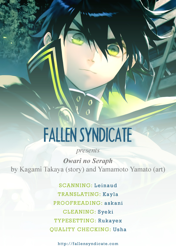 Read Owari no Seraph ES Manga Online