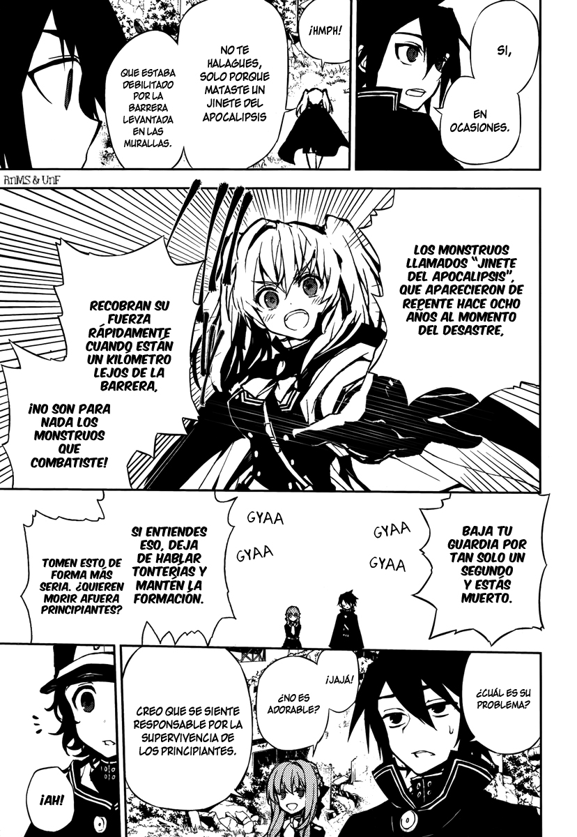 Read Owari no Seraph ES Manga Online