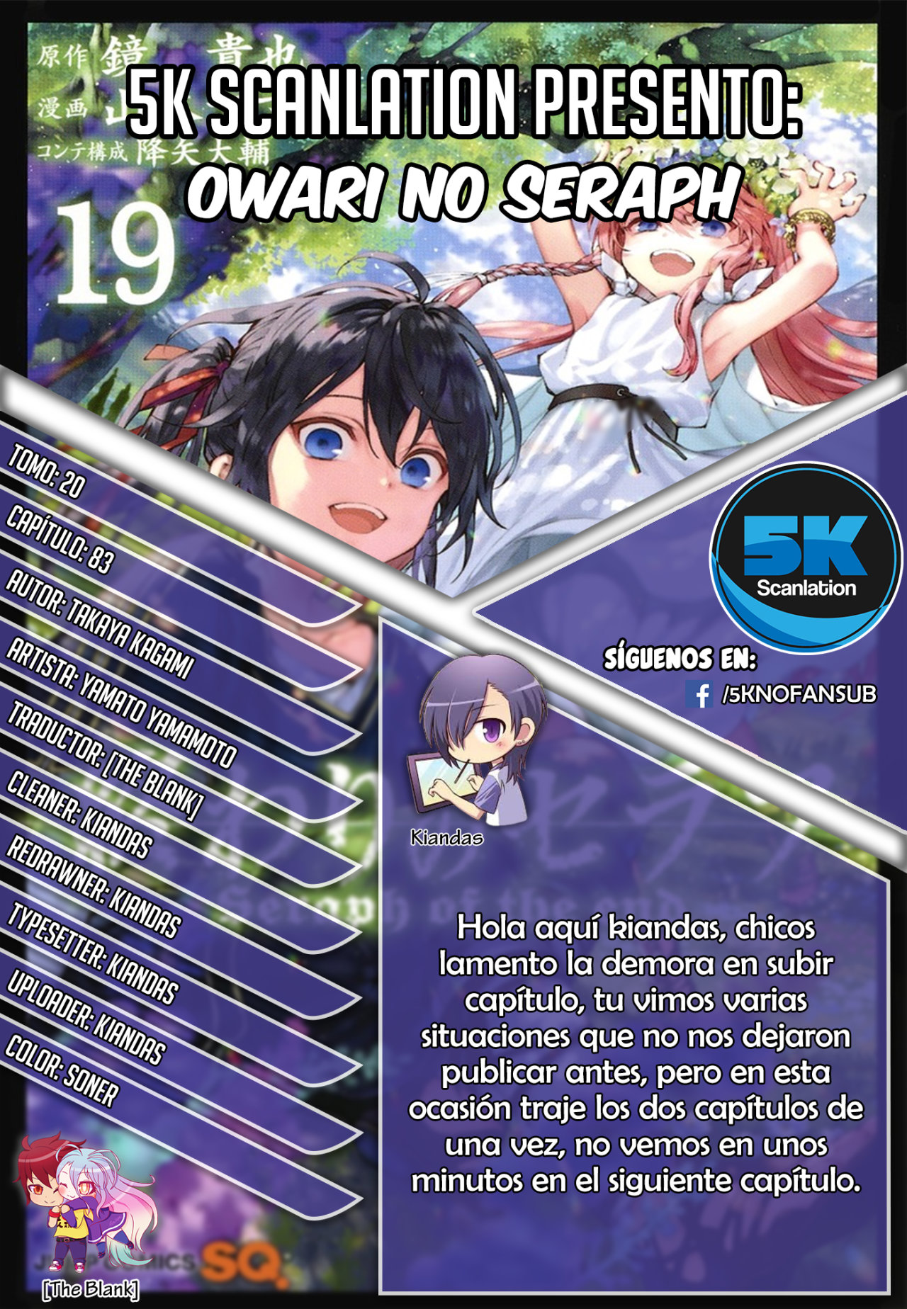 Read Owari no Seraph ES Manga Online