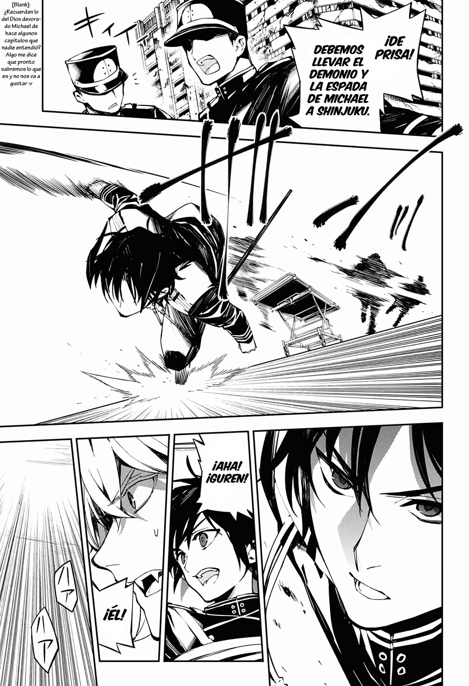 Read Owari no Seraph ES Manga Online