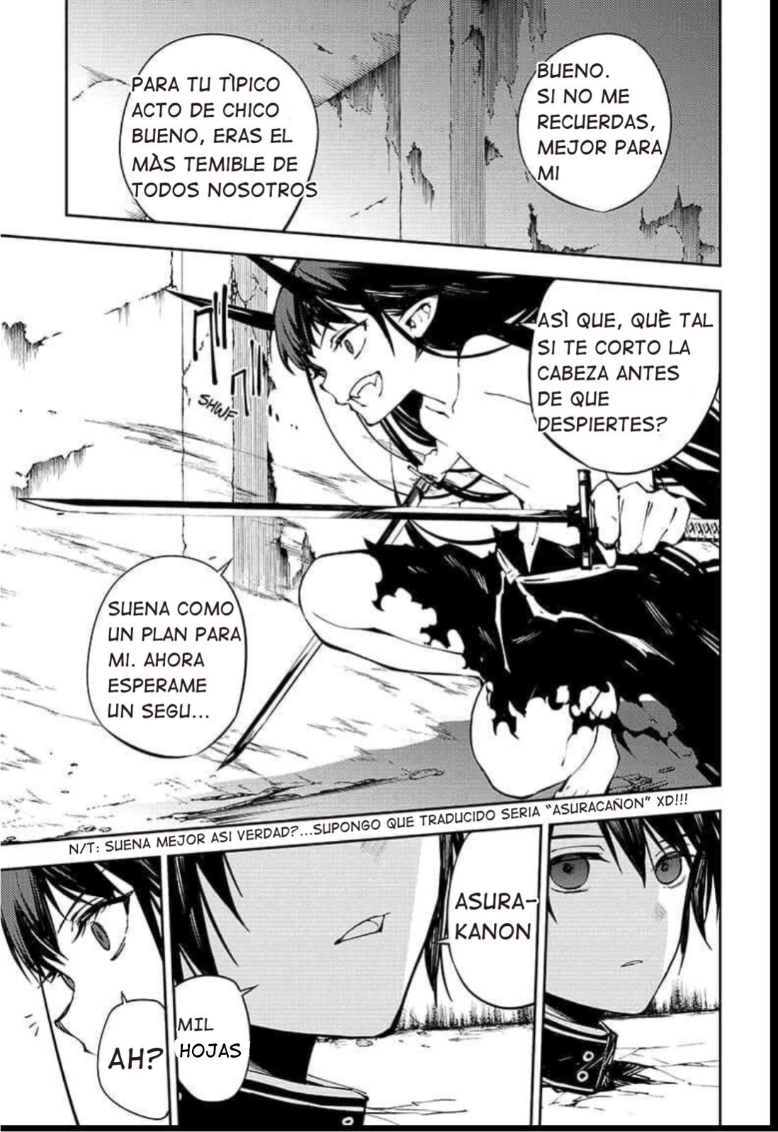 Read Owari no Seraph ES Manga Online