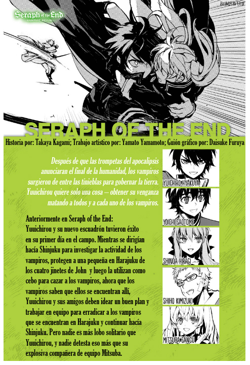 Read Owari no Seraph ES Manga Online