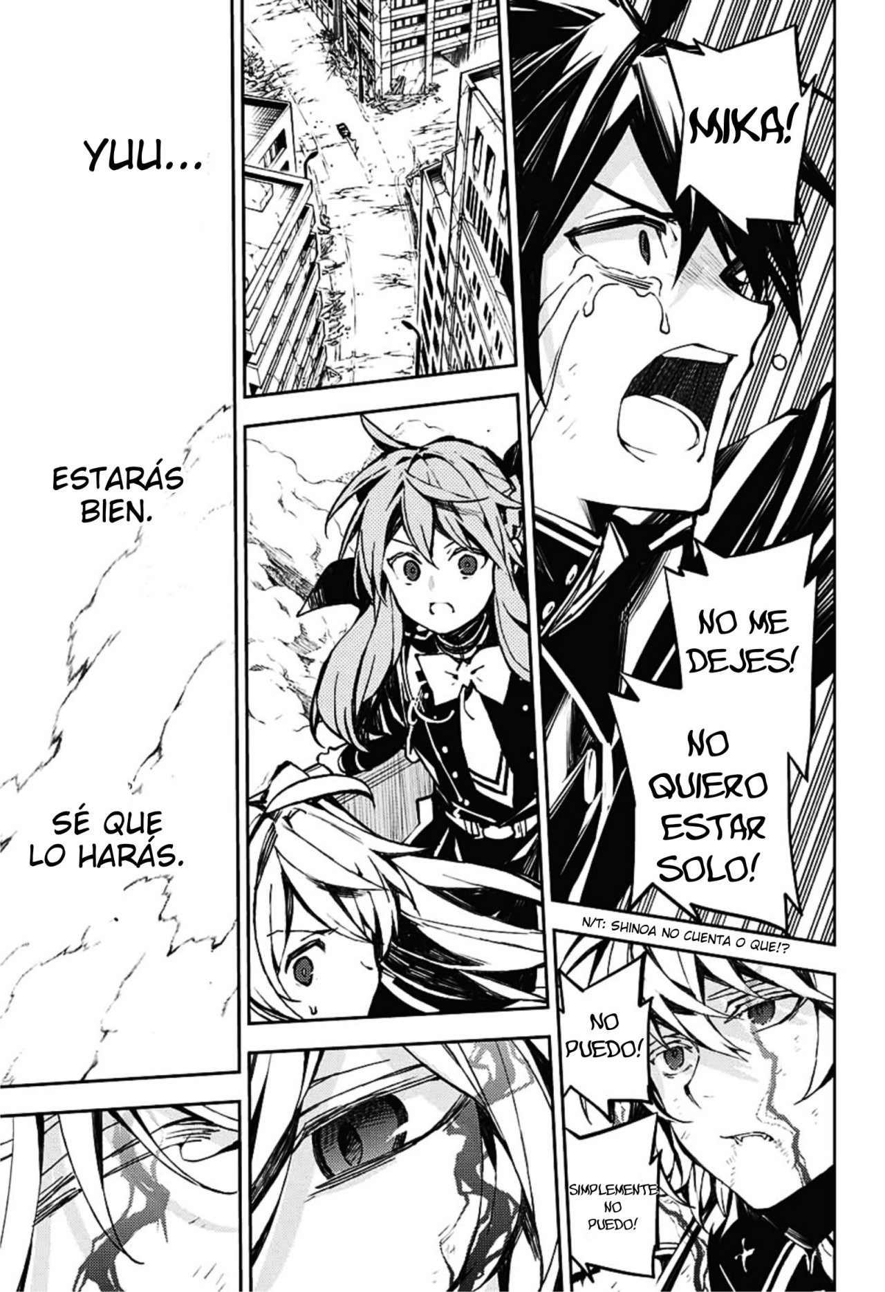 Read Owari no Seraph ES Manga Online