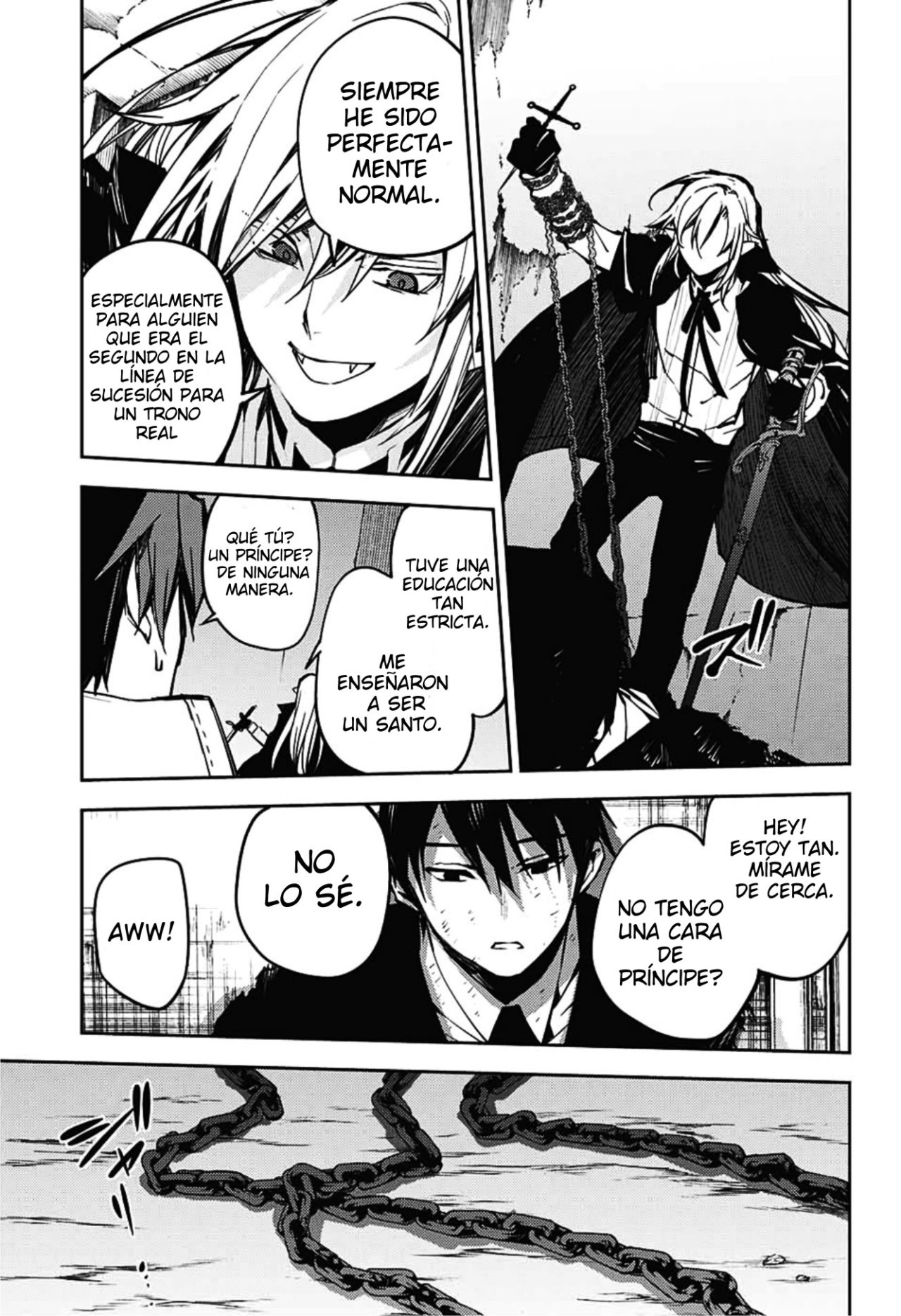 Read Owari no Seraph ES Manga Online