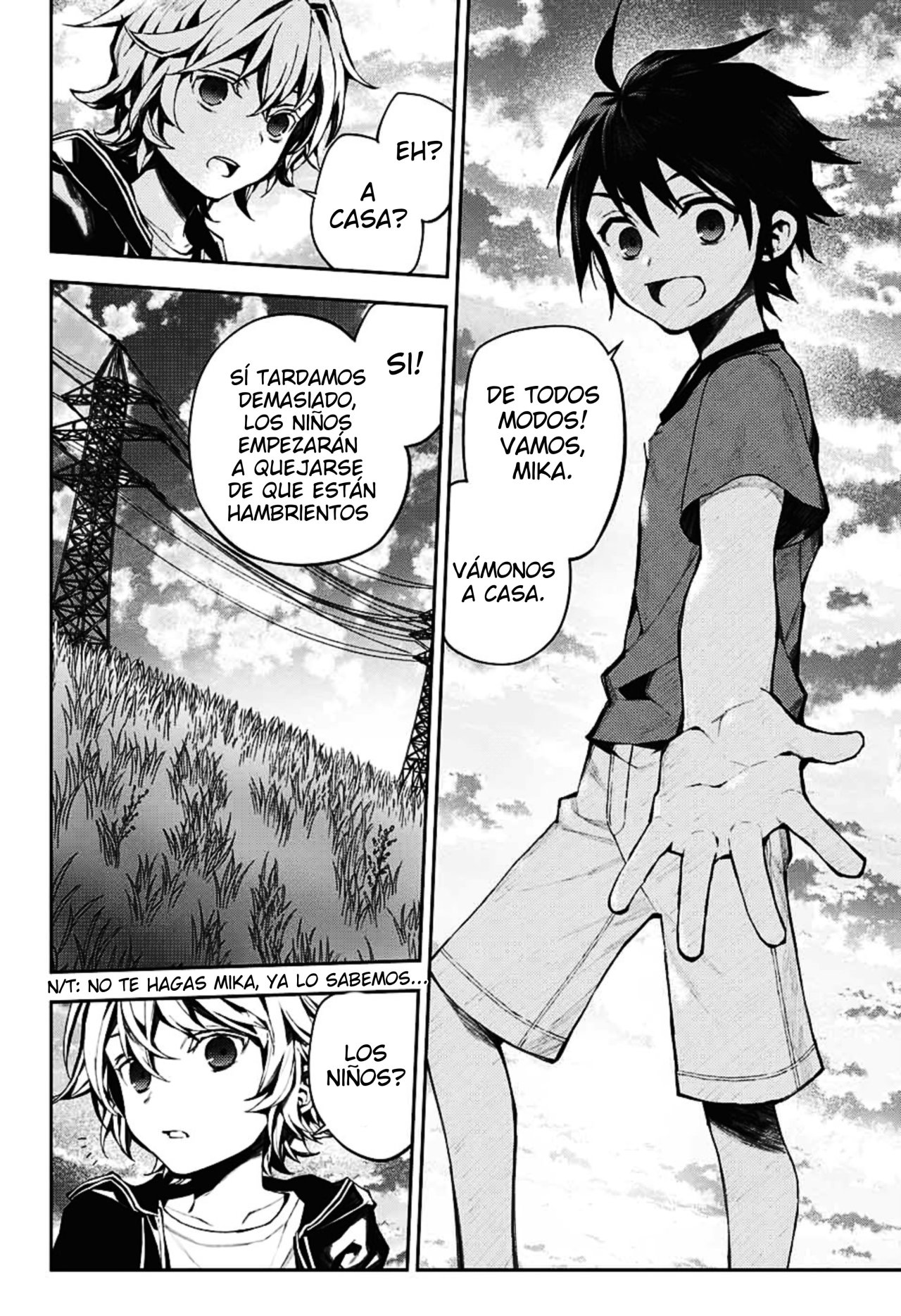 Read Owari no Seraph ES Manga Online