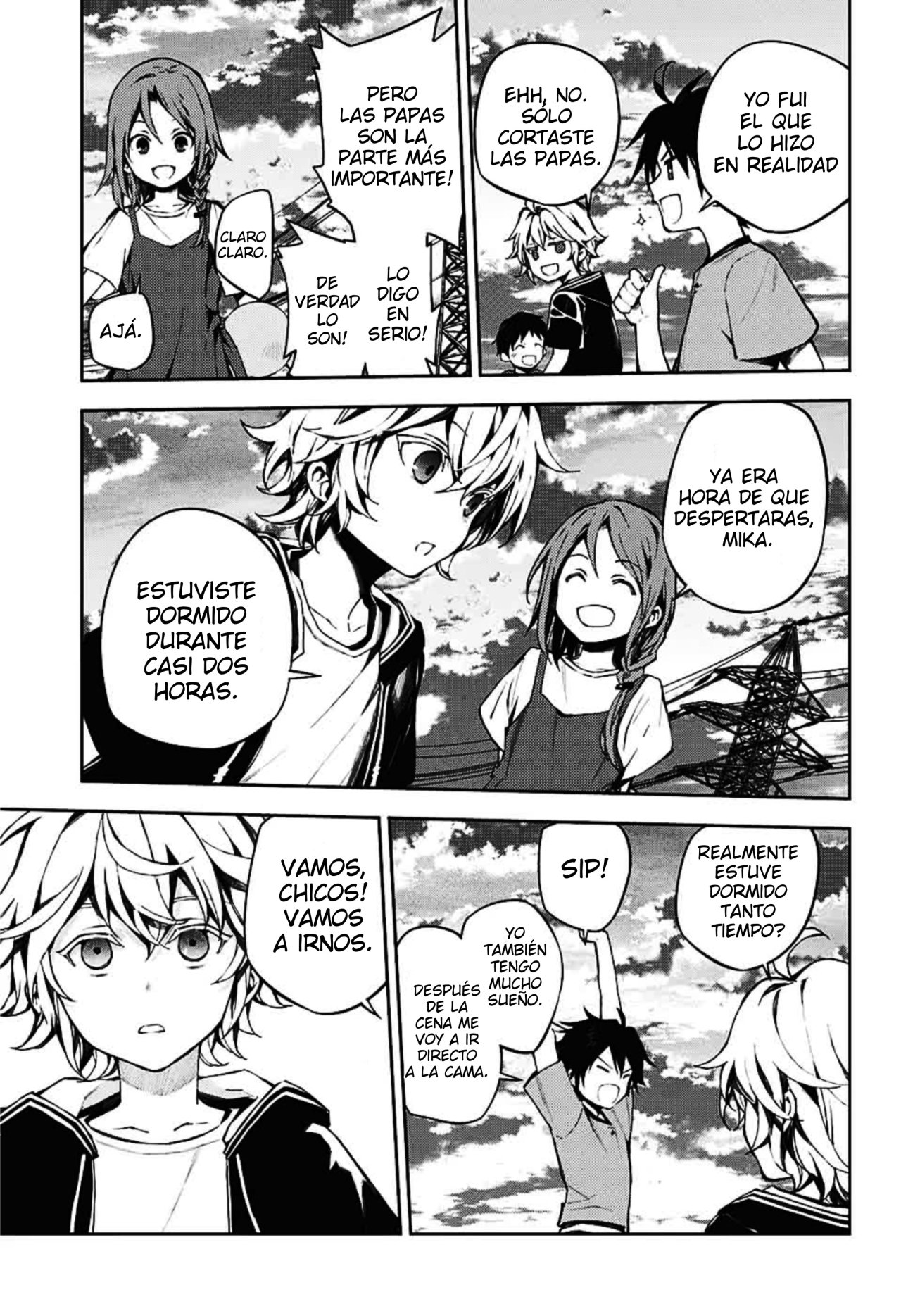 Read Owari no Seraph ES Manga Online