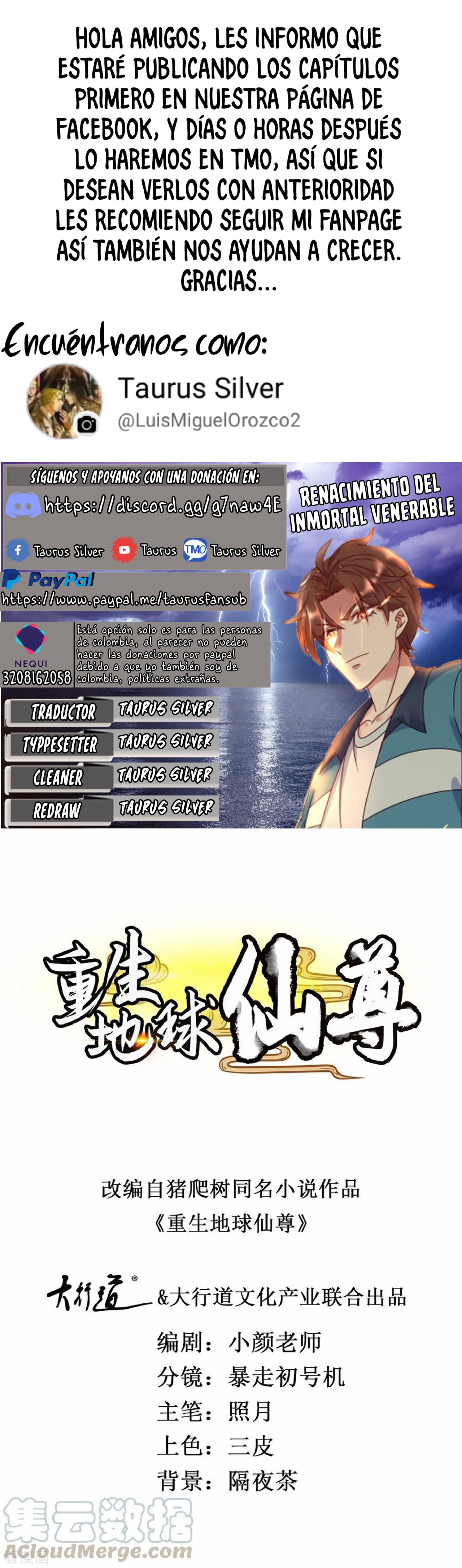 Read Renacimiento de la Tierra Inmortal Venerable ES Manga Online