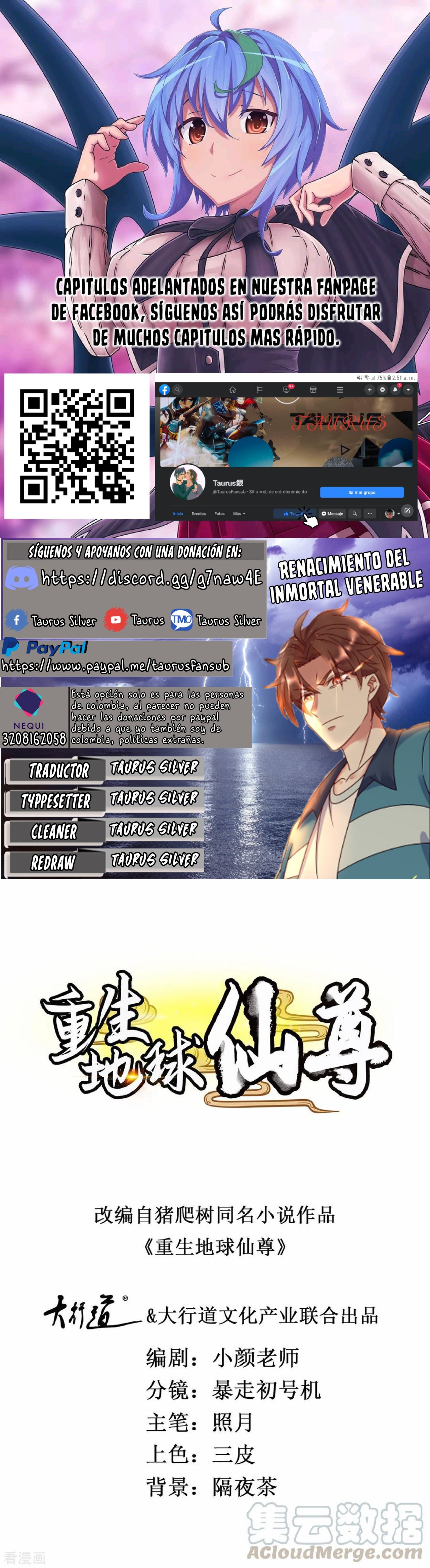 Read Renacimiento de la Tierra Inmortal Venerable ES Manga Online