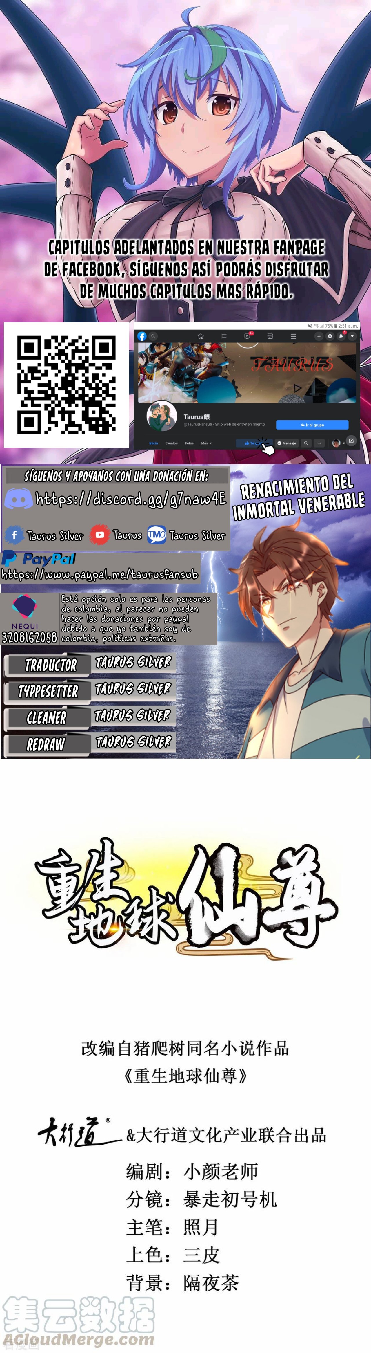 Read Renacimiento de la Tierra Inmortal Venerable ES Manga Online