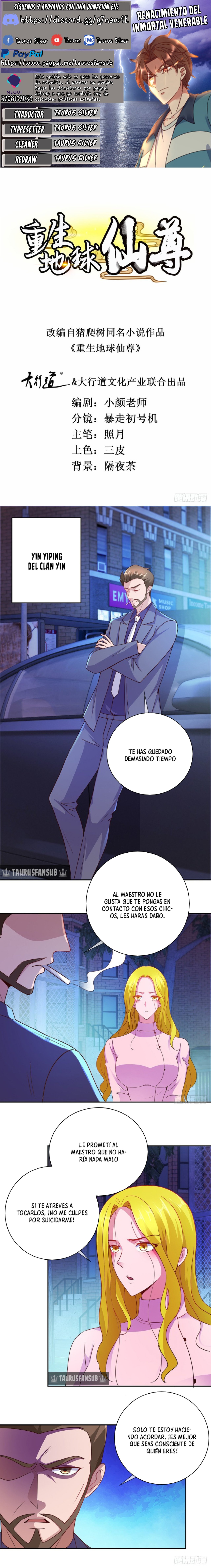 Read Renacimiento de la Tierra Inmortal Venerable ES Manga Online