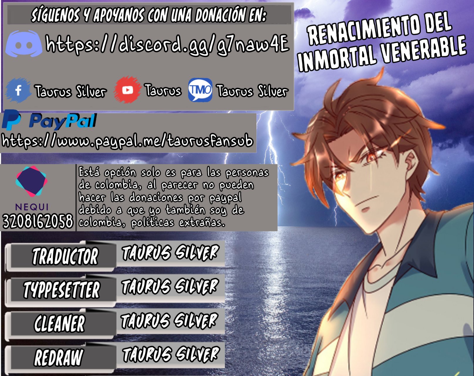 Read Renacimiento de la Tierra Inmortal Venerable ES Manga Online
