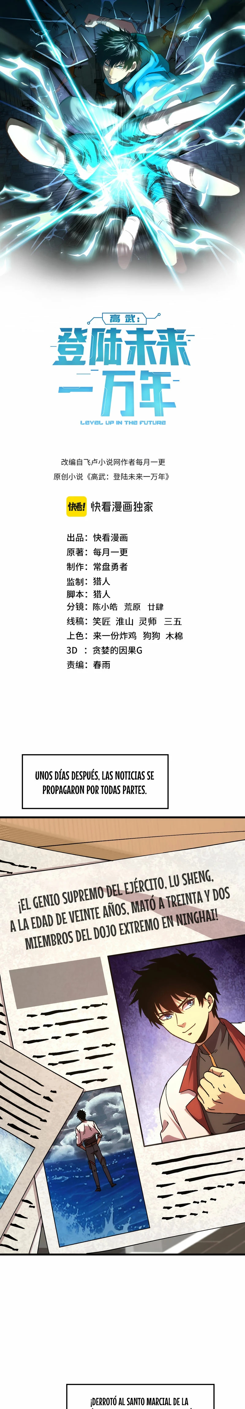 Read Subiendo De Nivel 10.000 Años En el Futuro ES Manga Online