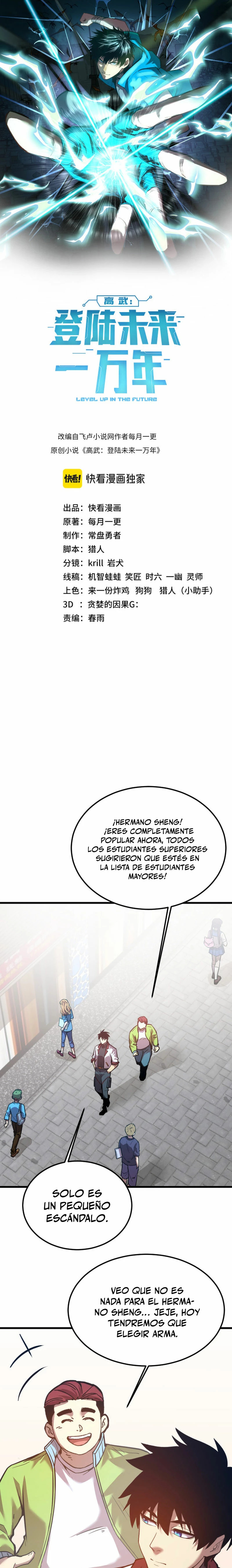 Read Subiendo De Nivel 10.000 Años En el Futuro ES Manga Online