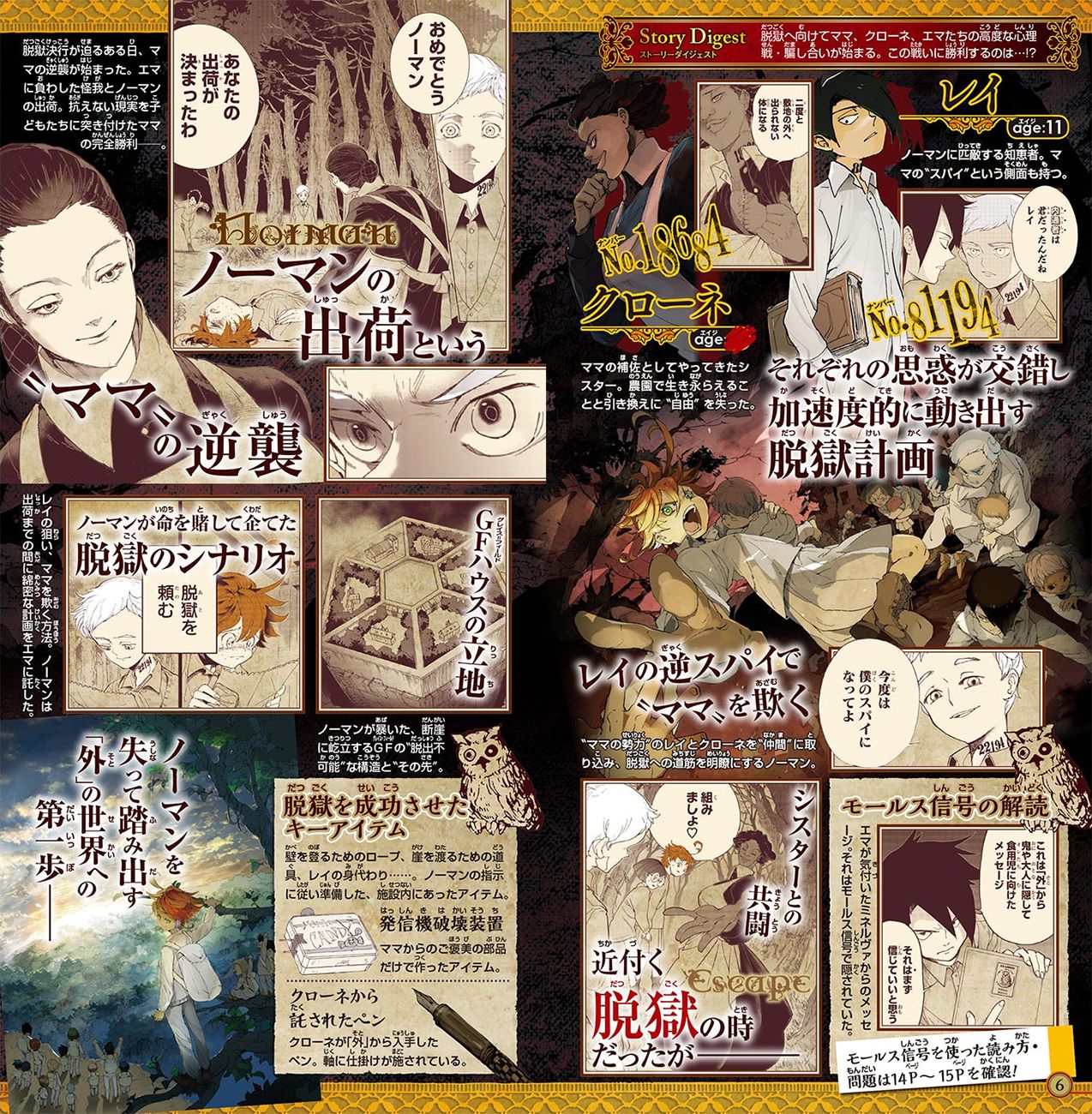 Read The Promised Neverland ES Manga Online