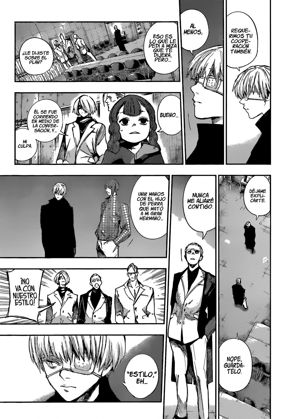 Read Tokyo Ghoul Re ES Manga Online