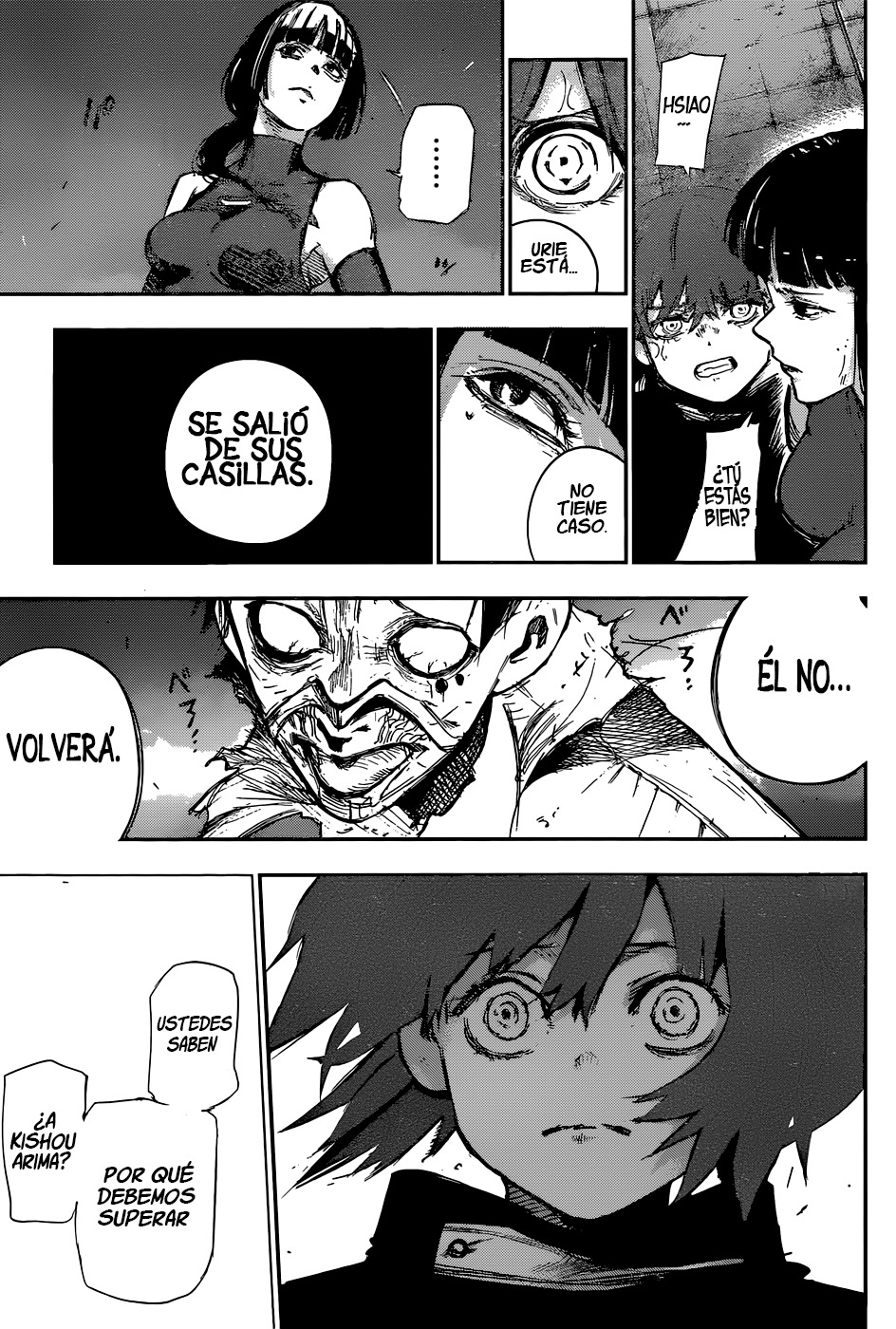 Read Tokyo Ghoul Re ES Manga Online