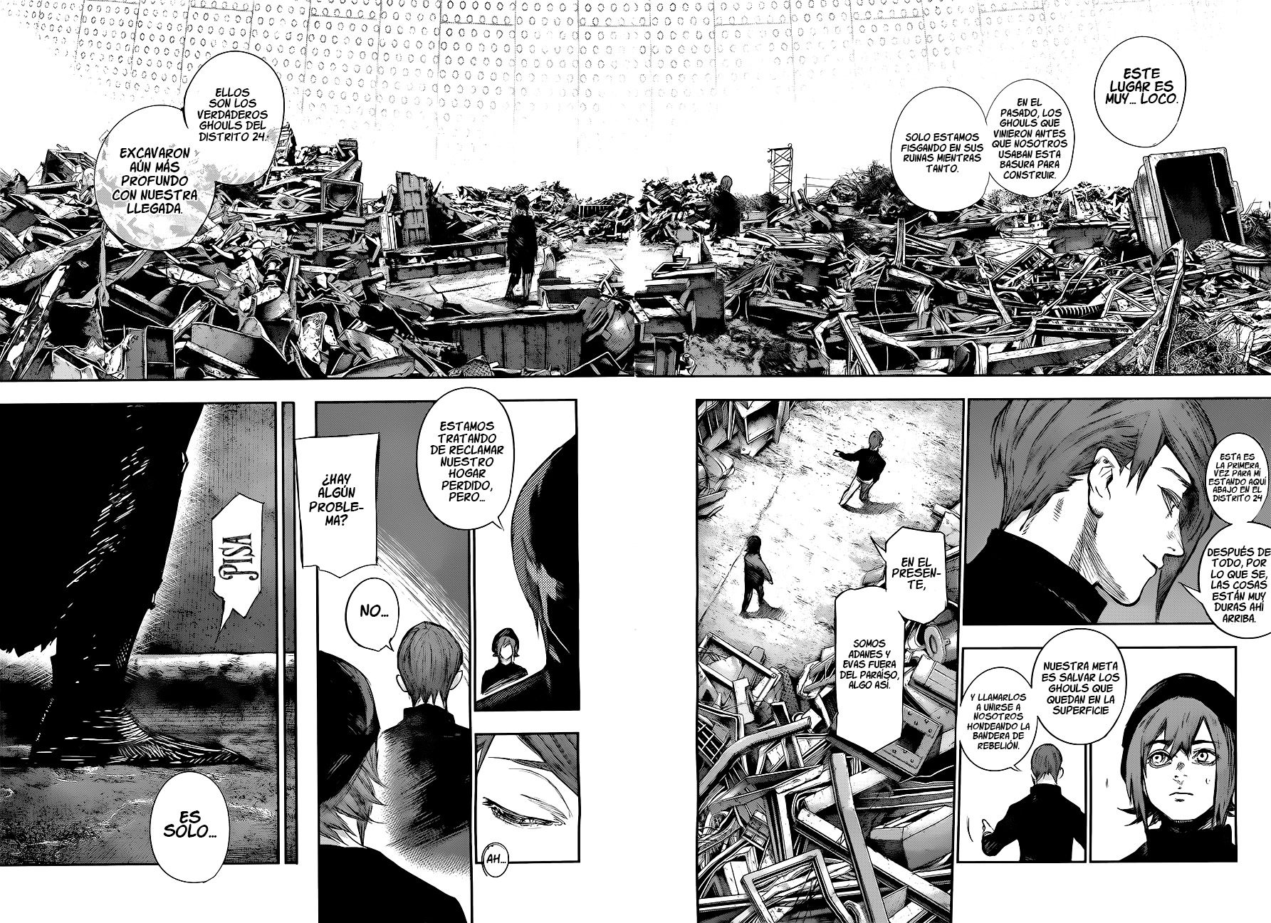 Read Tokyo Ghoul Re ES Manga Online