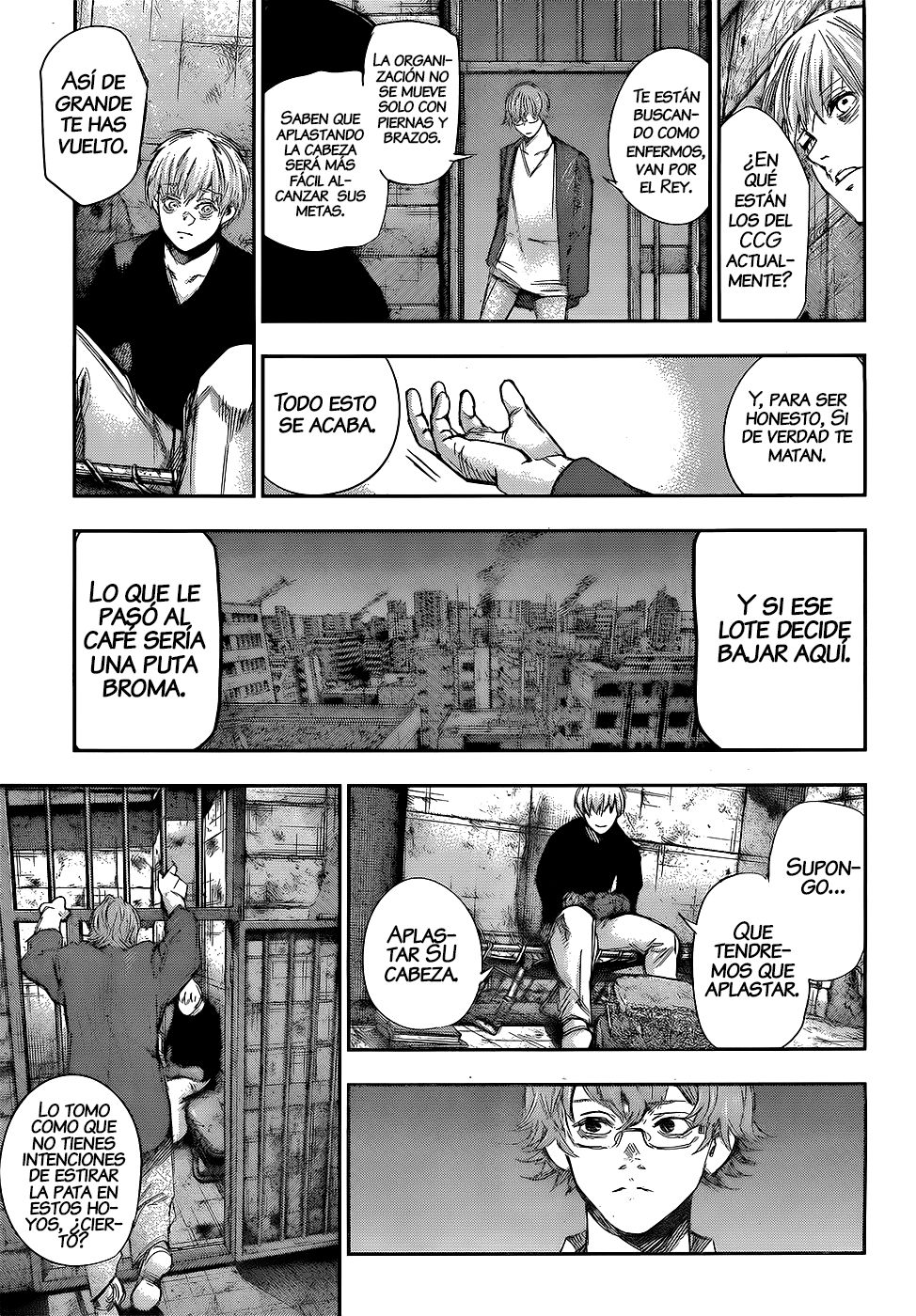 Read Tokyo Ghoul Re ES Manga Online
