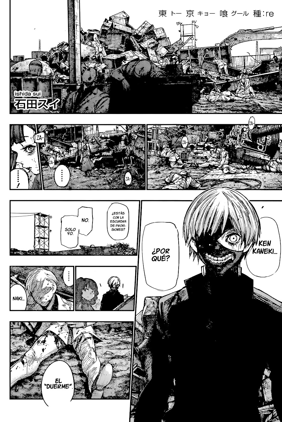 Read Tokyo Ghoul Re ES Manga Online