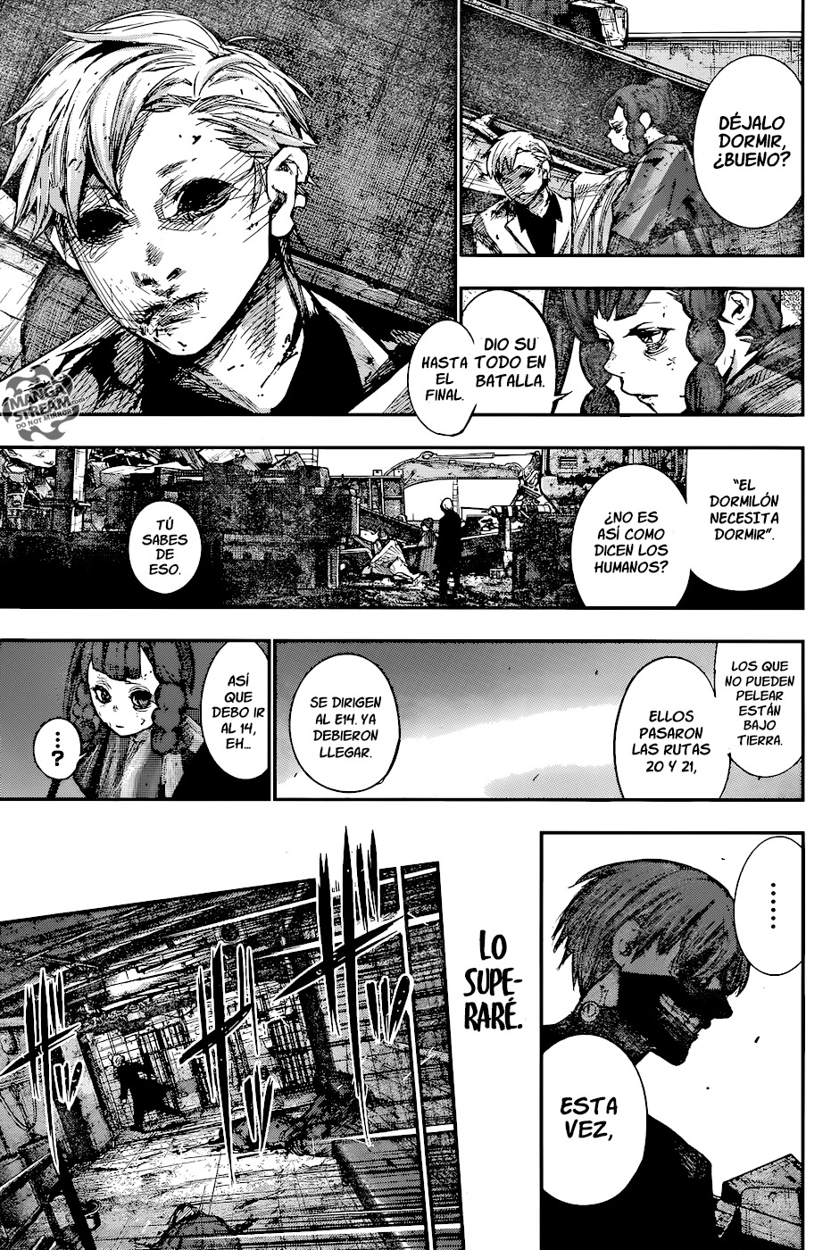 Read Tokyo Ghoul Re ES Manga Online