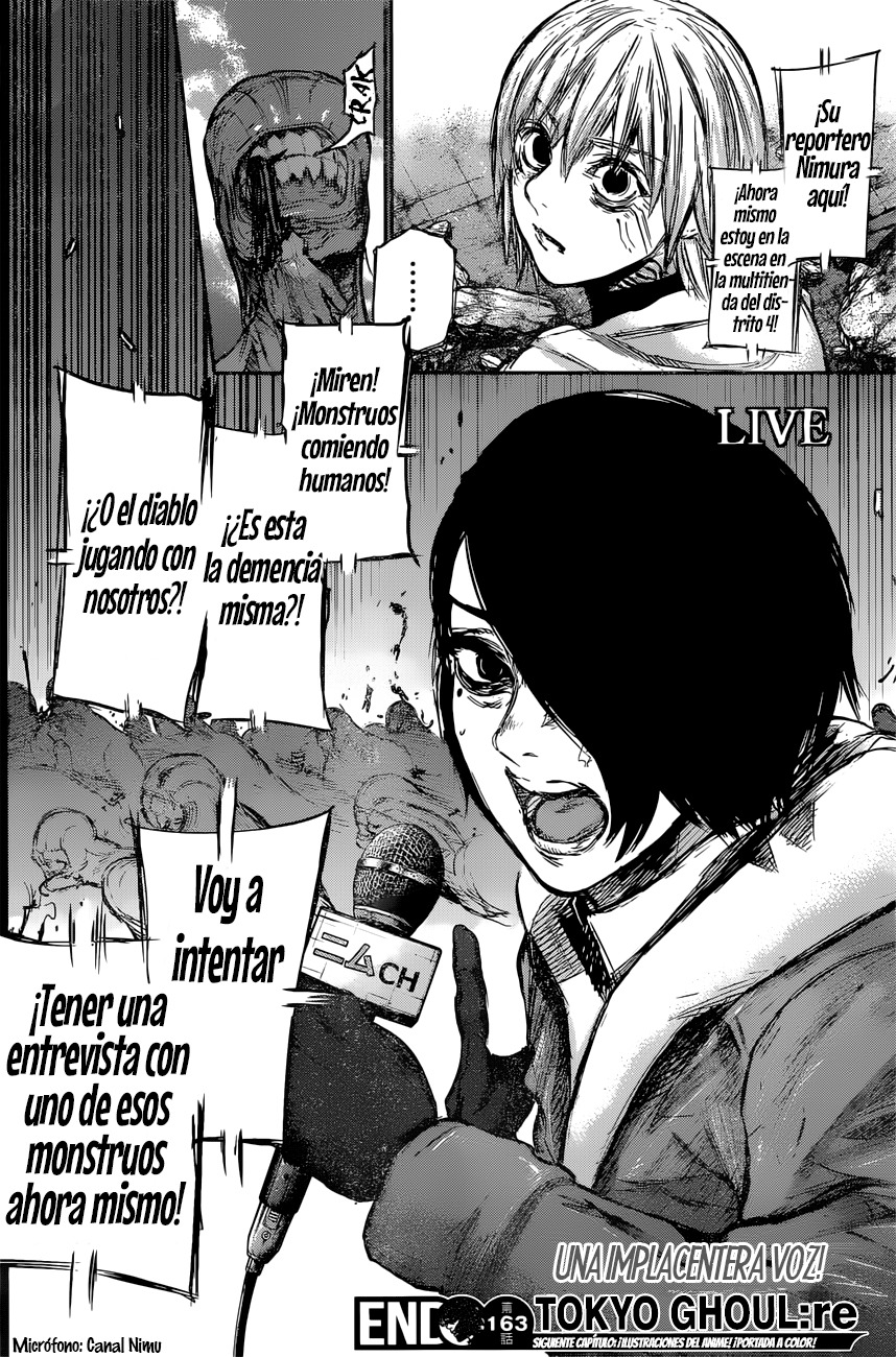 Read Tokyo Ghoul Re ES Manga Online