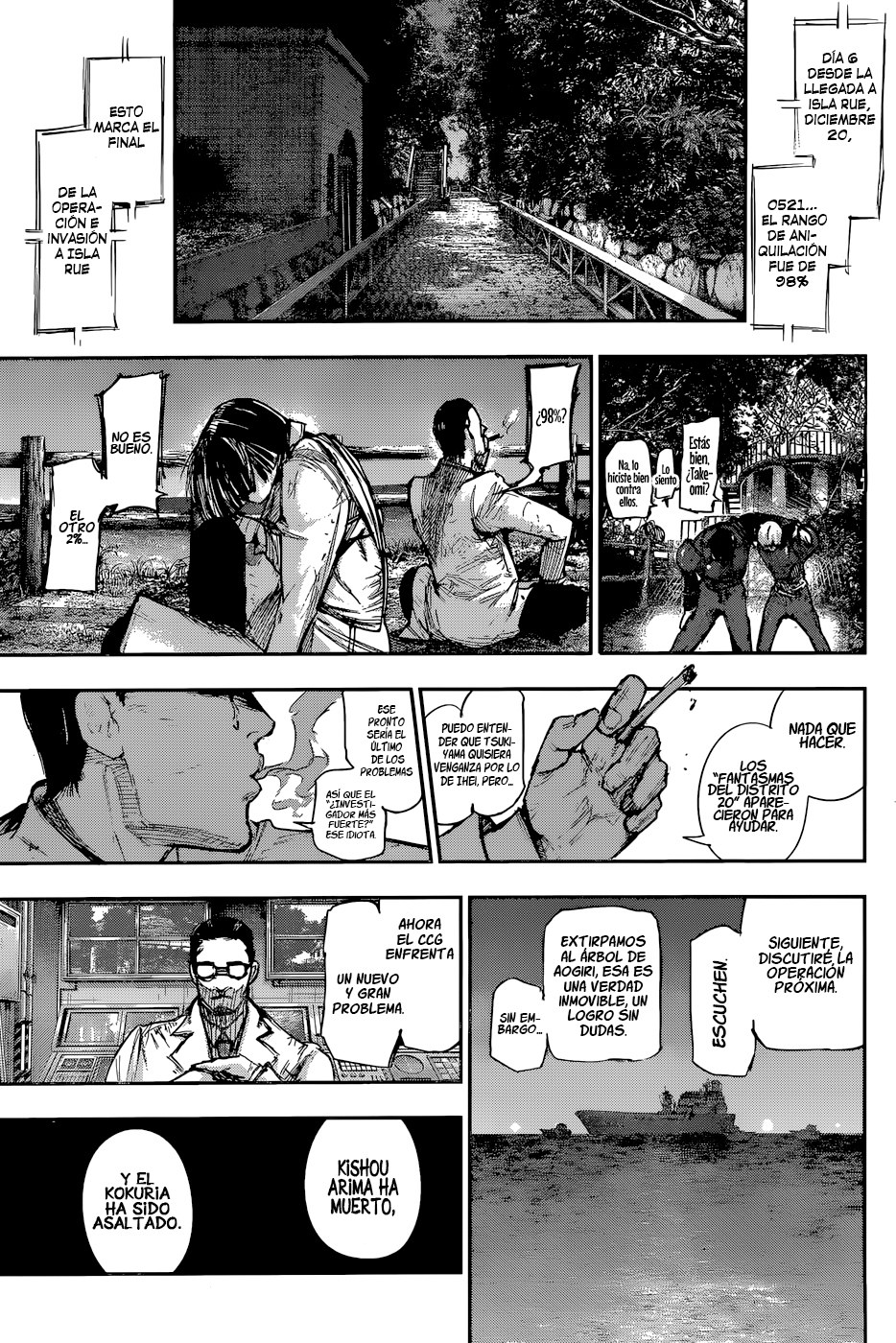 Read Tokyo Ghoul Re ES Manga Online