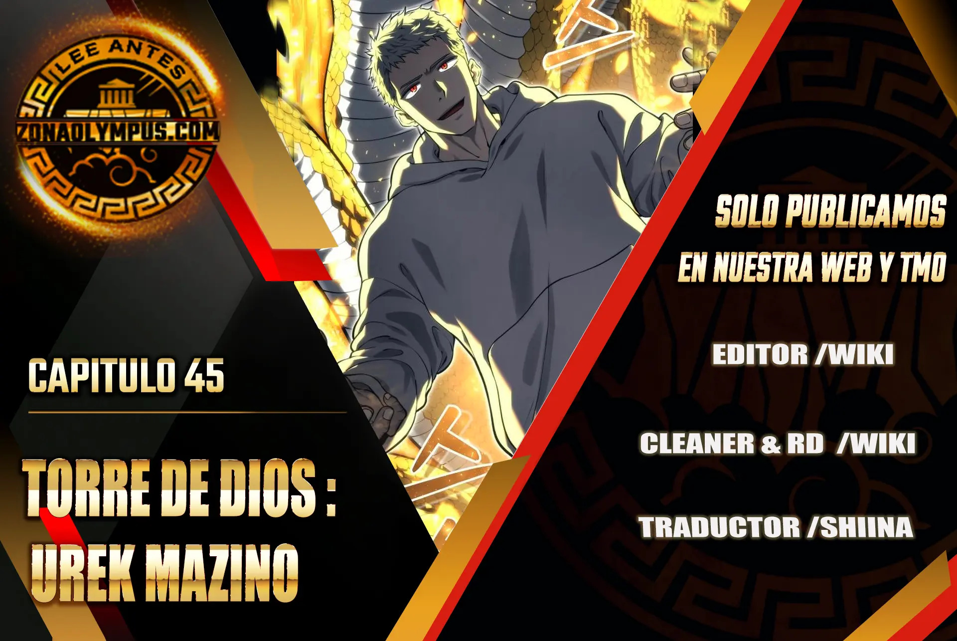 Read Torre de Dios Urek Mazino ES Manga Online