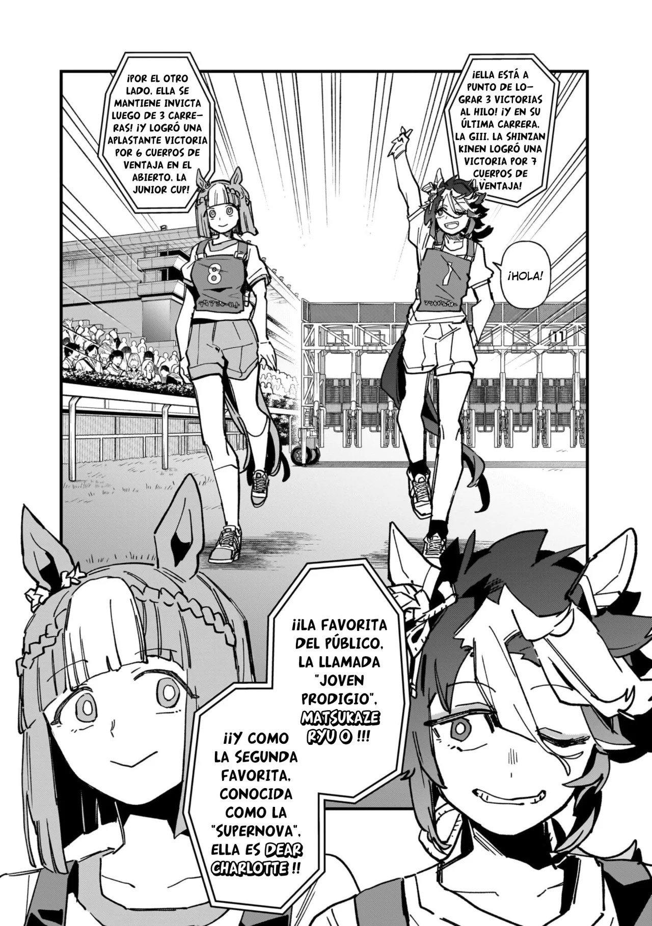 Read Uma Musume Star Blossom ES Manga Online