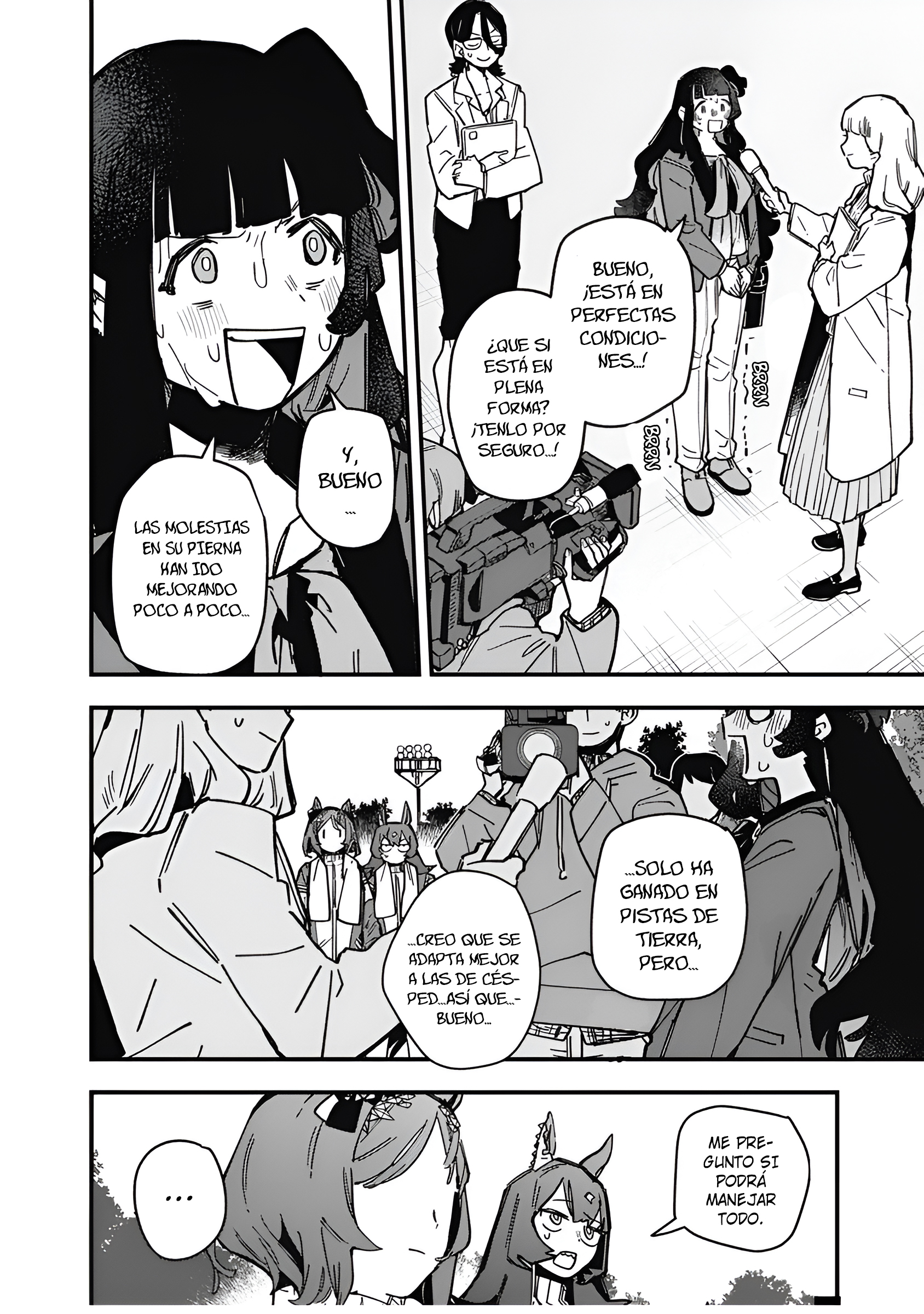Read Uma Musume Star Blossom ES Manga Online