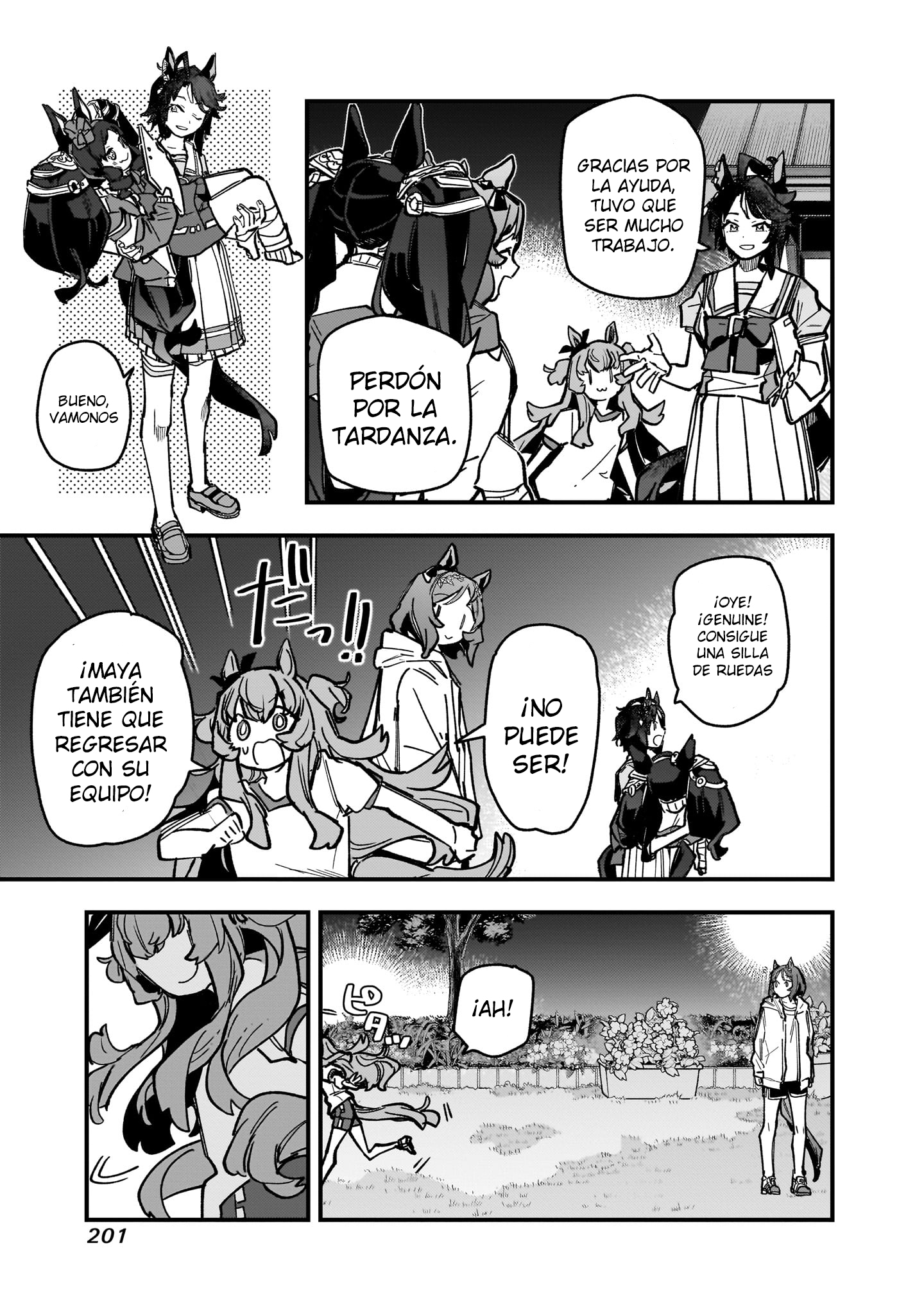 Read Uma Musume Star Blossom ES Manga Online