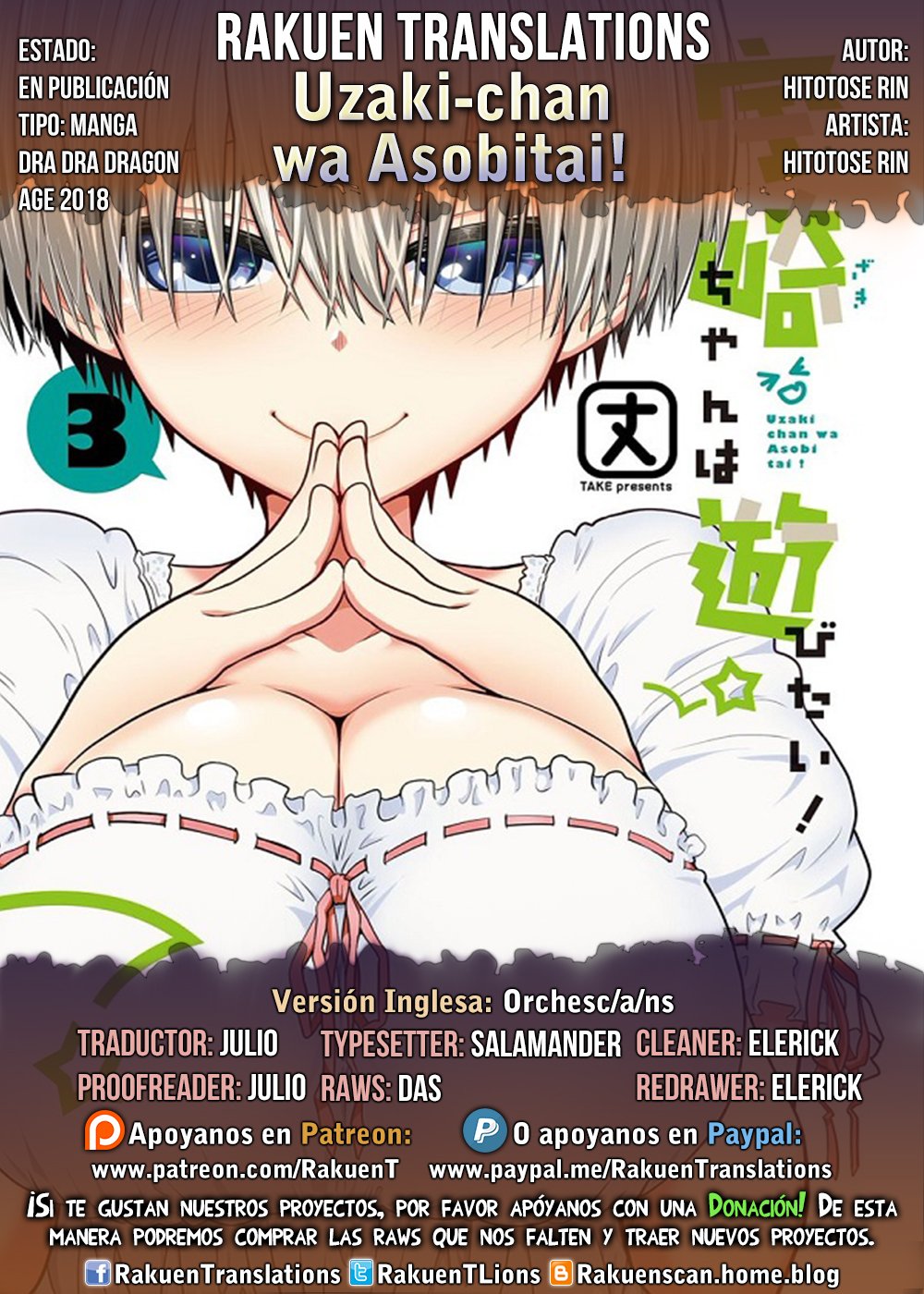 Read Uzaki-chan wa Asobitai! ES Manga Online