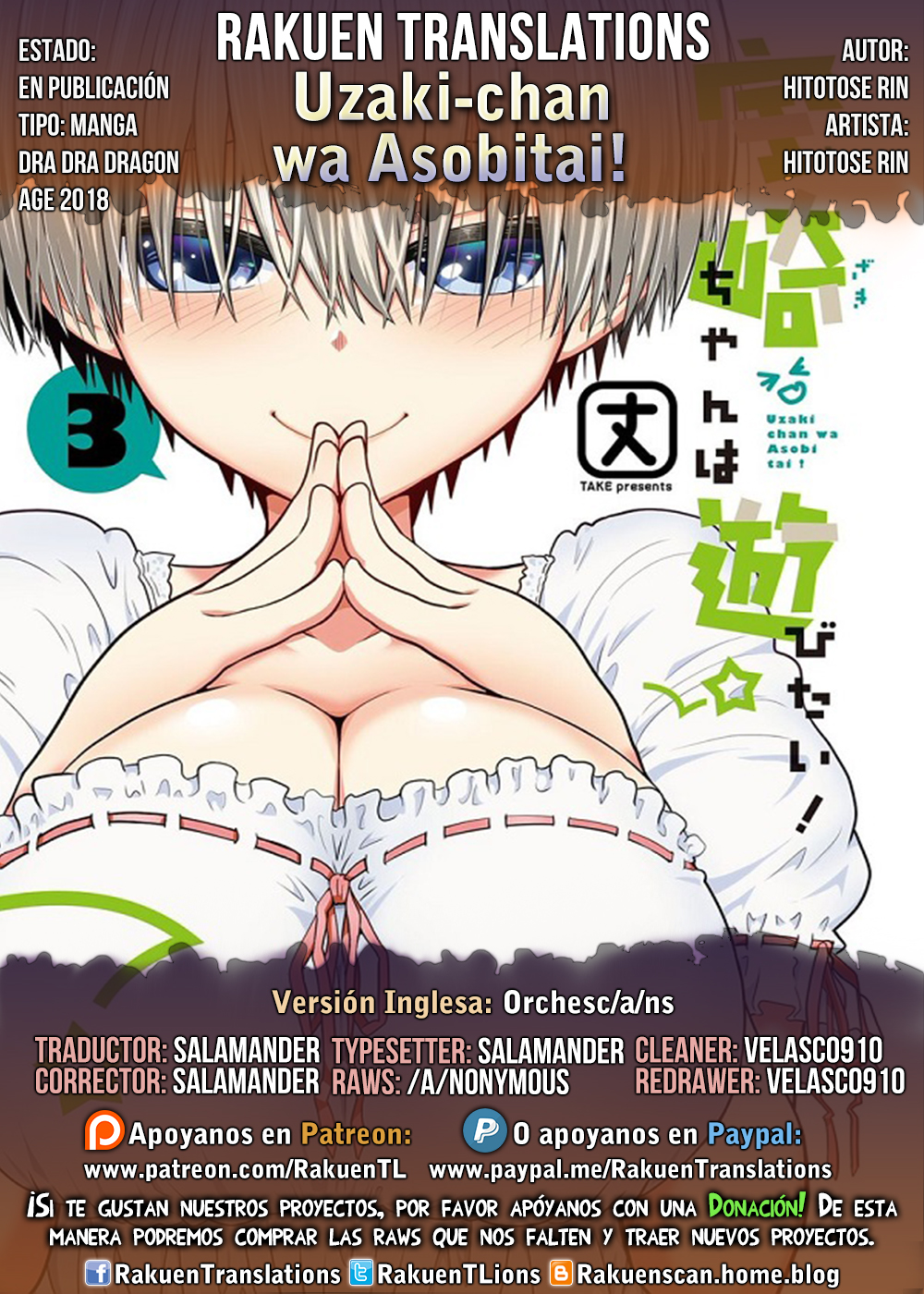 Read Uzaki-chan wa Asobitai! ES Manga Online