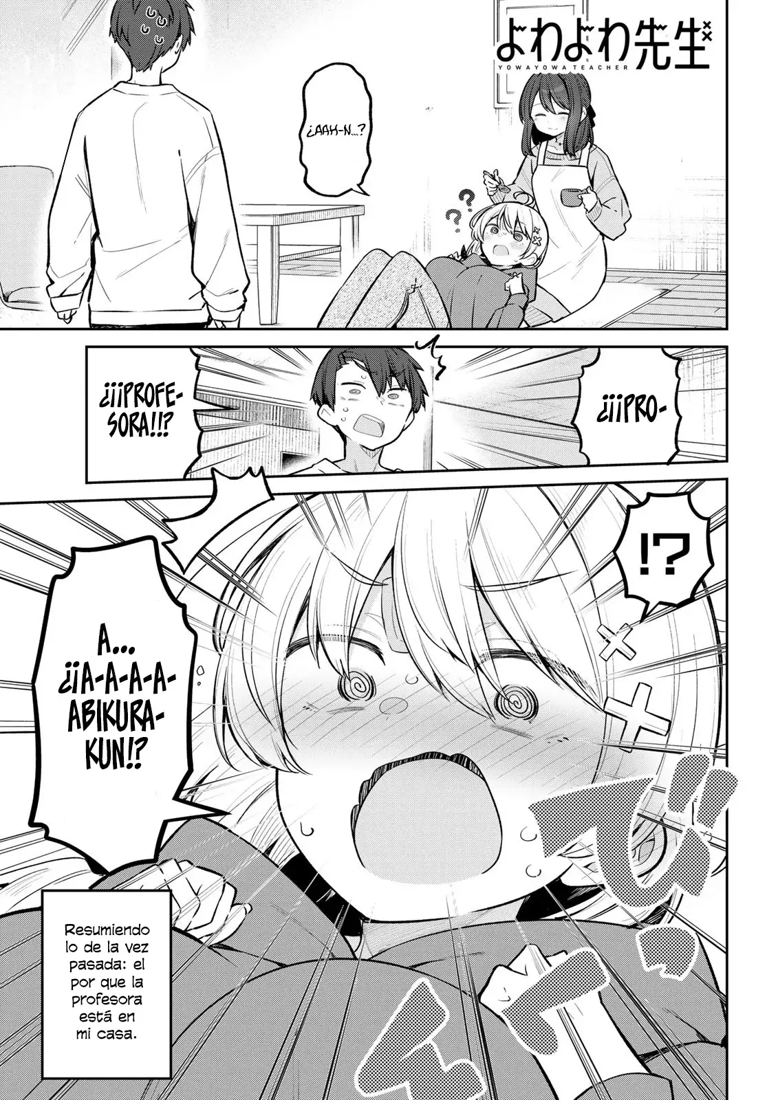 Read Yowayowa Sensei ES Manga Online