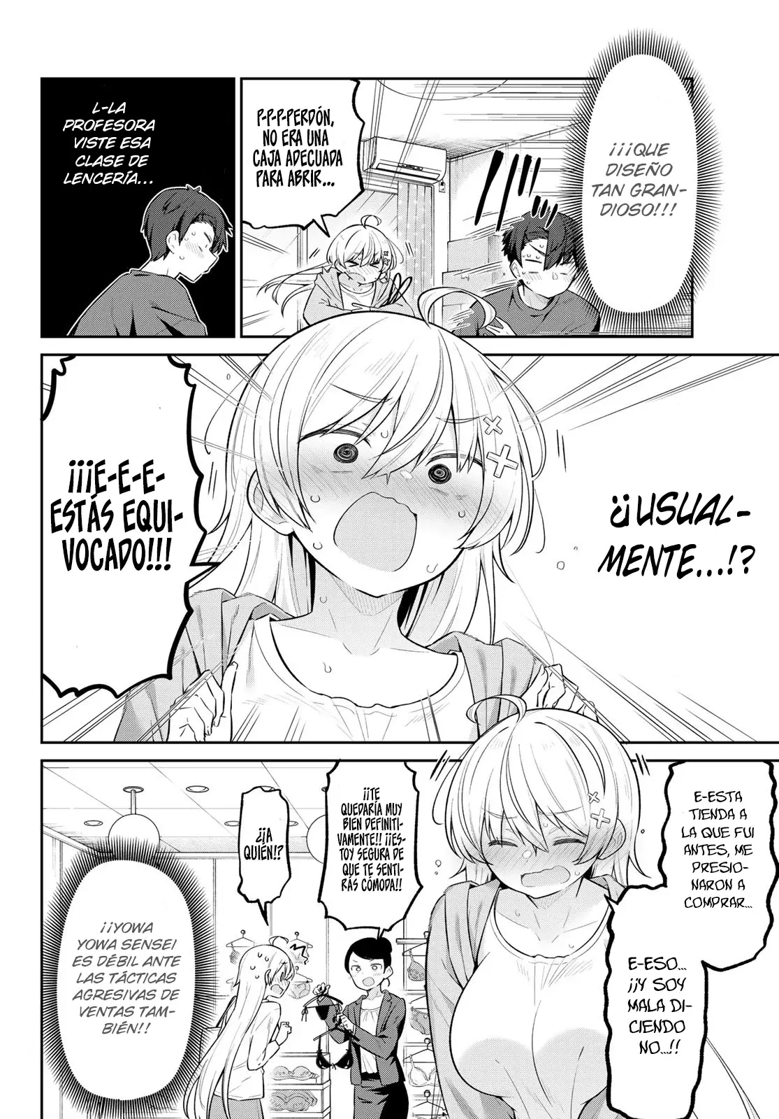 Read Yowayowa Sensei ES Manga Online