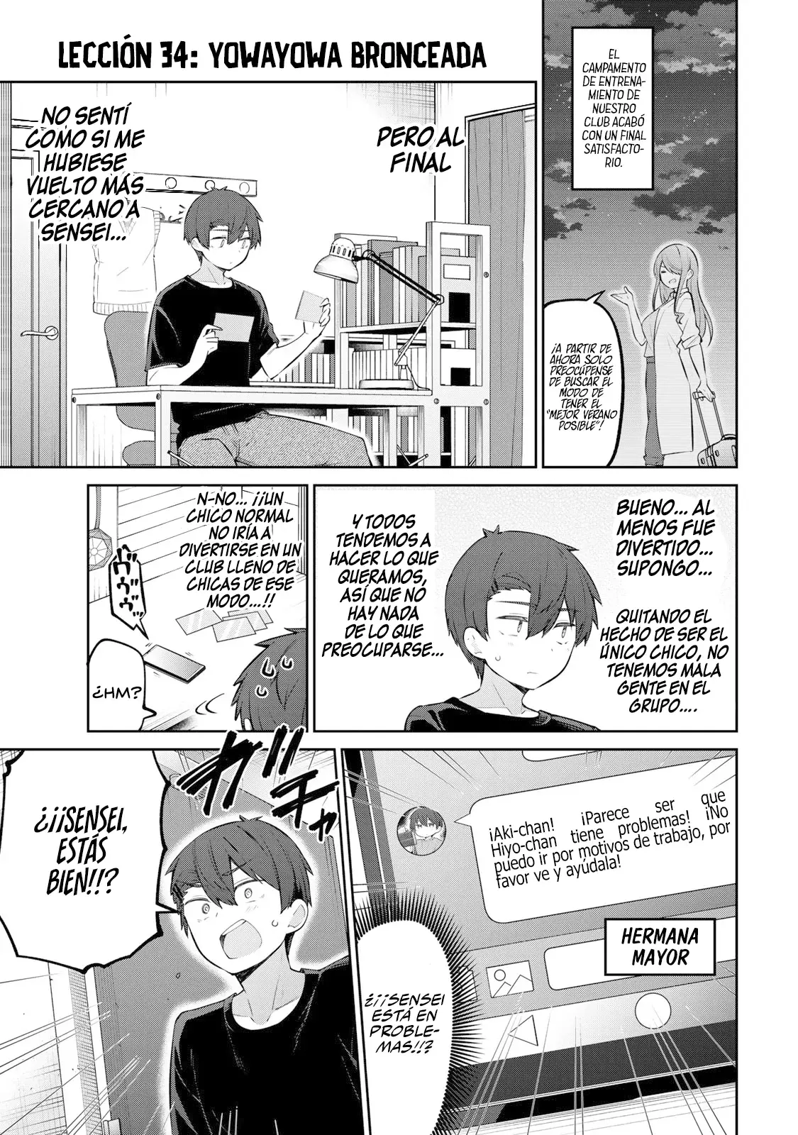 Read Yowayowa Sensei ES Manga Online