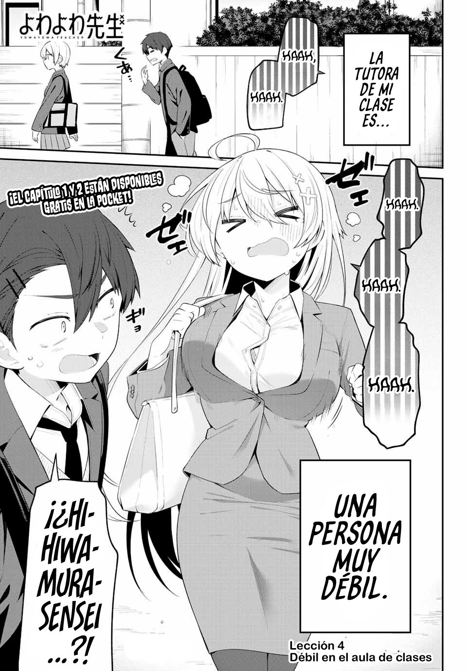 Read Yowayowa Sensei ES Manga Online