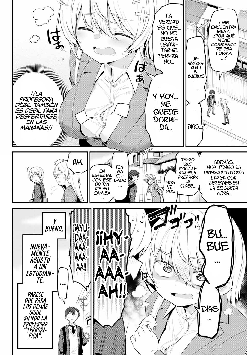 Read Yowayowa Sensei ES Manga Online