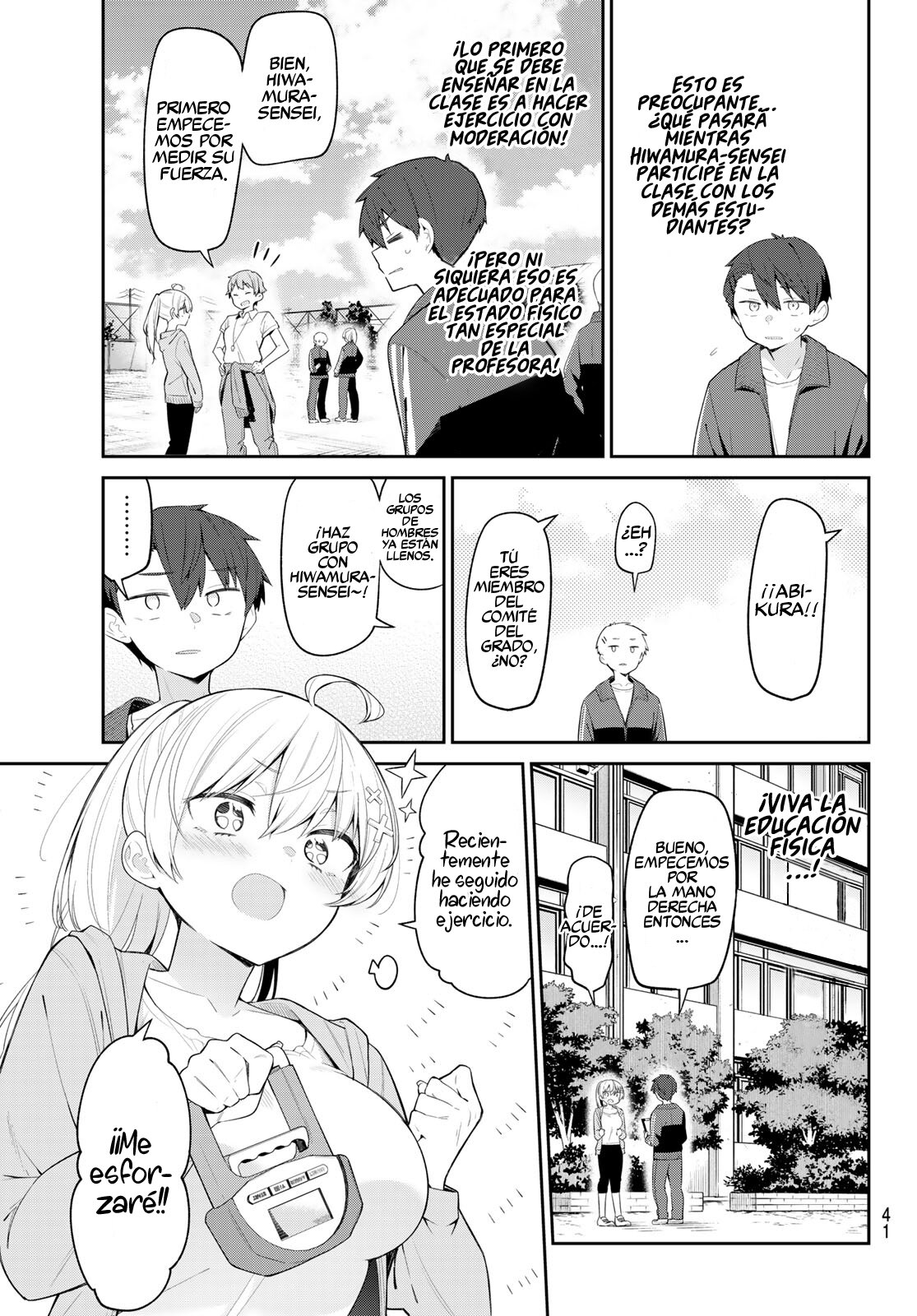 Read Yowayowa Sensei ES Manga Online